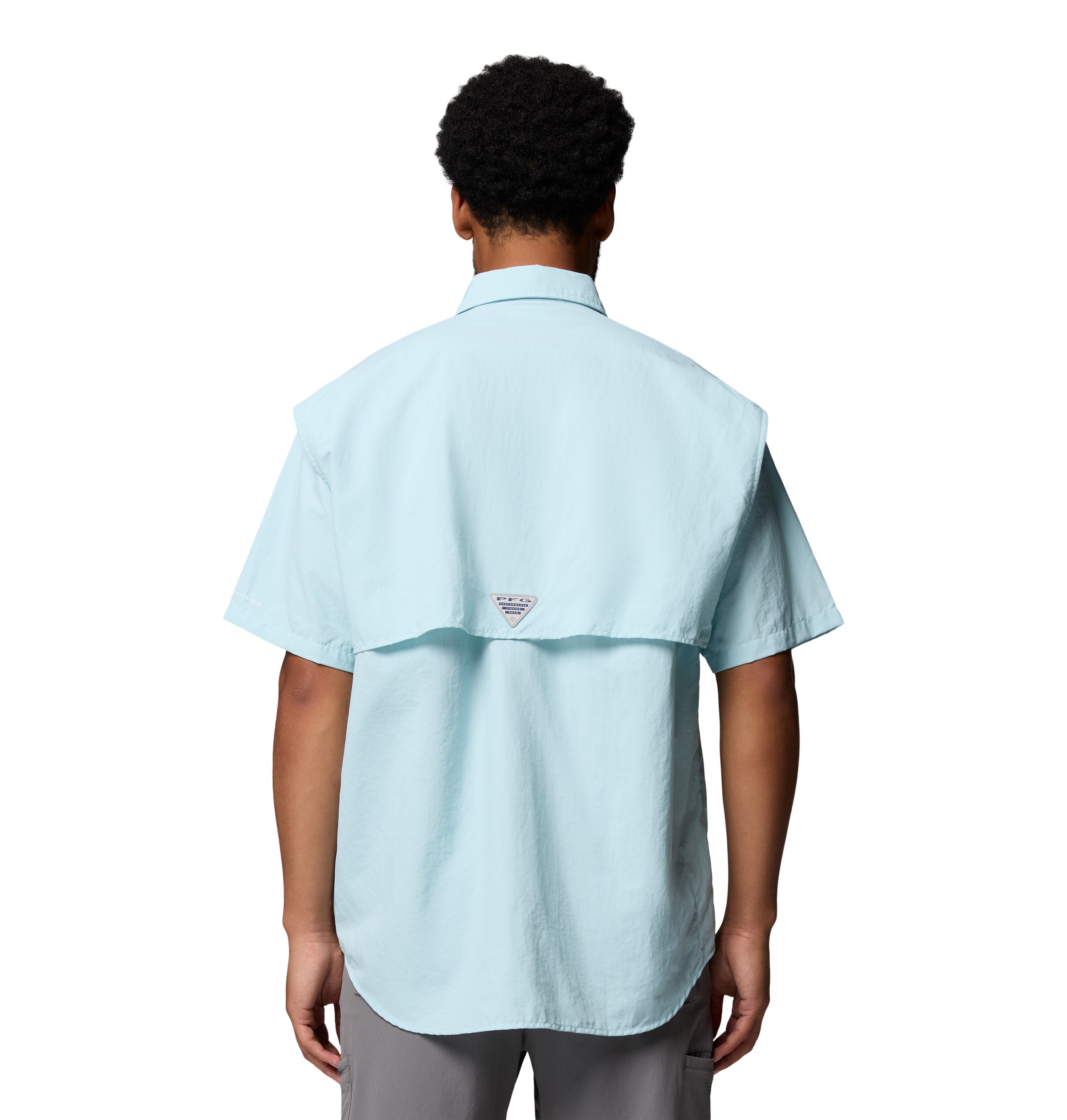 Camisa de Manga Curta Bahama™ Ii Columbia Azul-claro-2