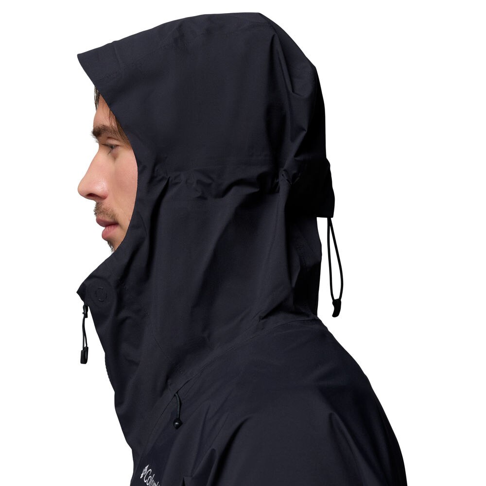 Casaco Impermeável Saudan Pro™ 3l Columbia Preto-7