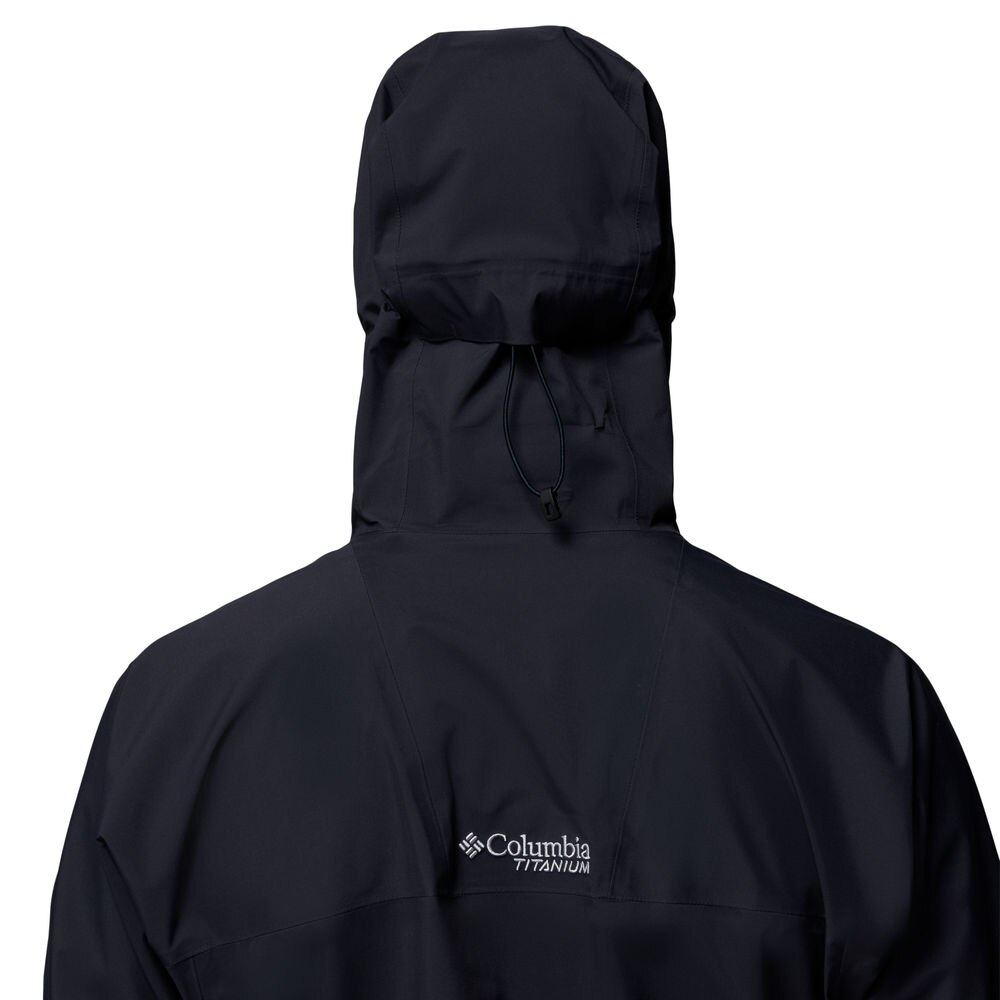 Casaco Impermeável Saudan Pro™ 3l Columbia Preto-8