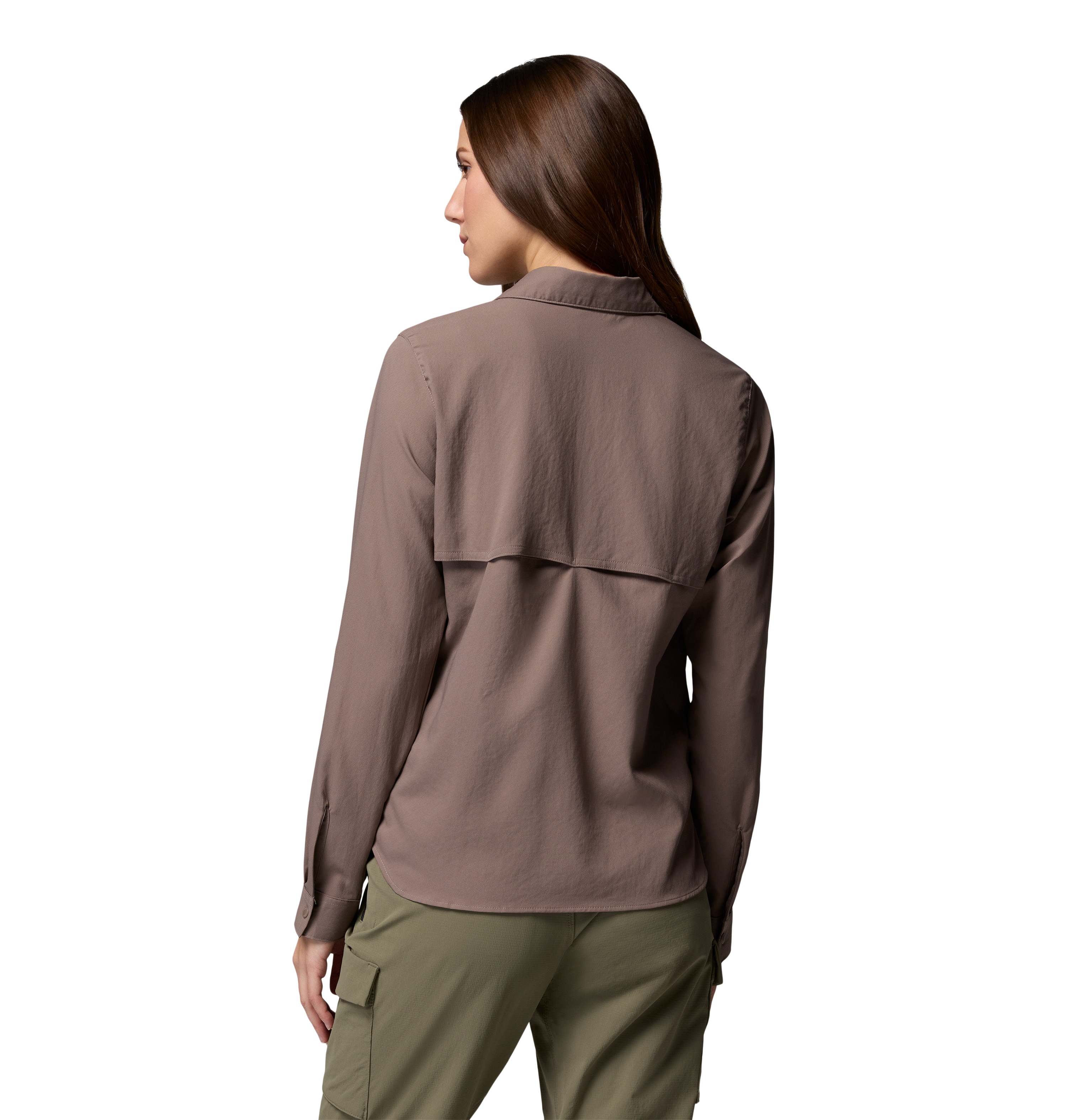 Camisa de Manga Comprida Silver Ridge™ Utility Ii Columbia Taupe-2