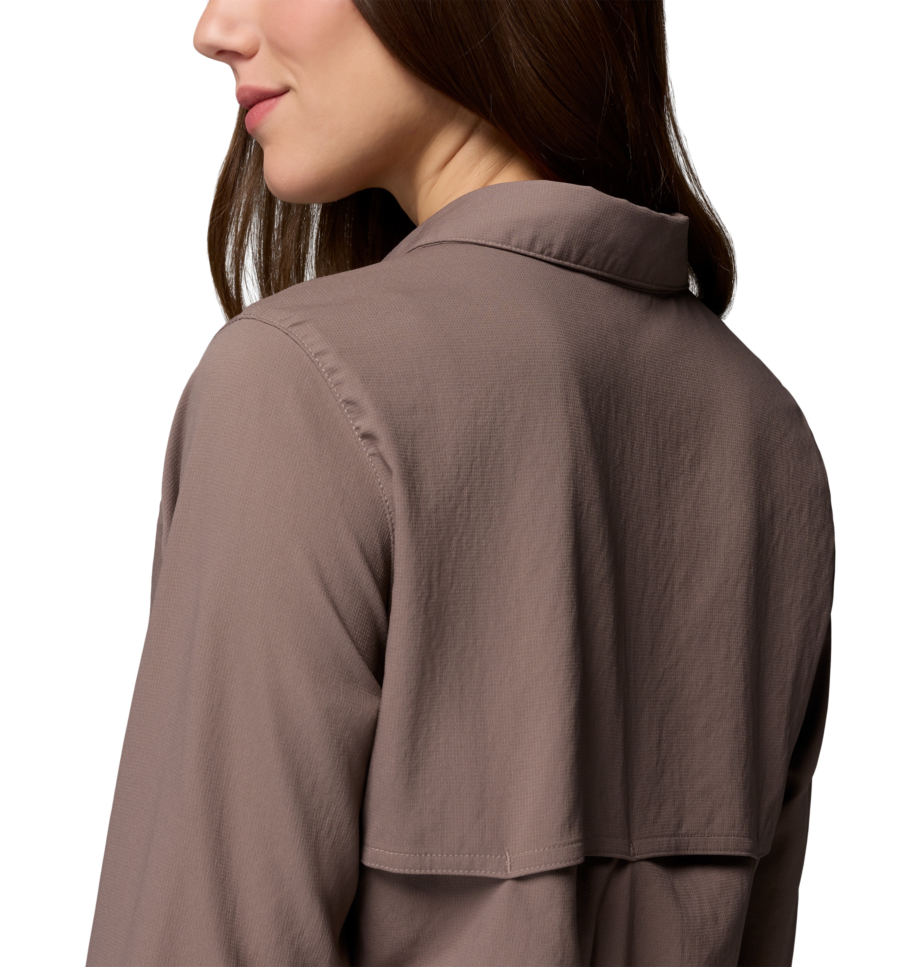 Camisa de Manga Comprida Silver Ridge™ Utility Ii Columbia Taupe-5