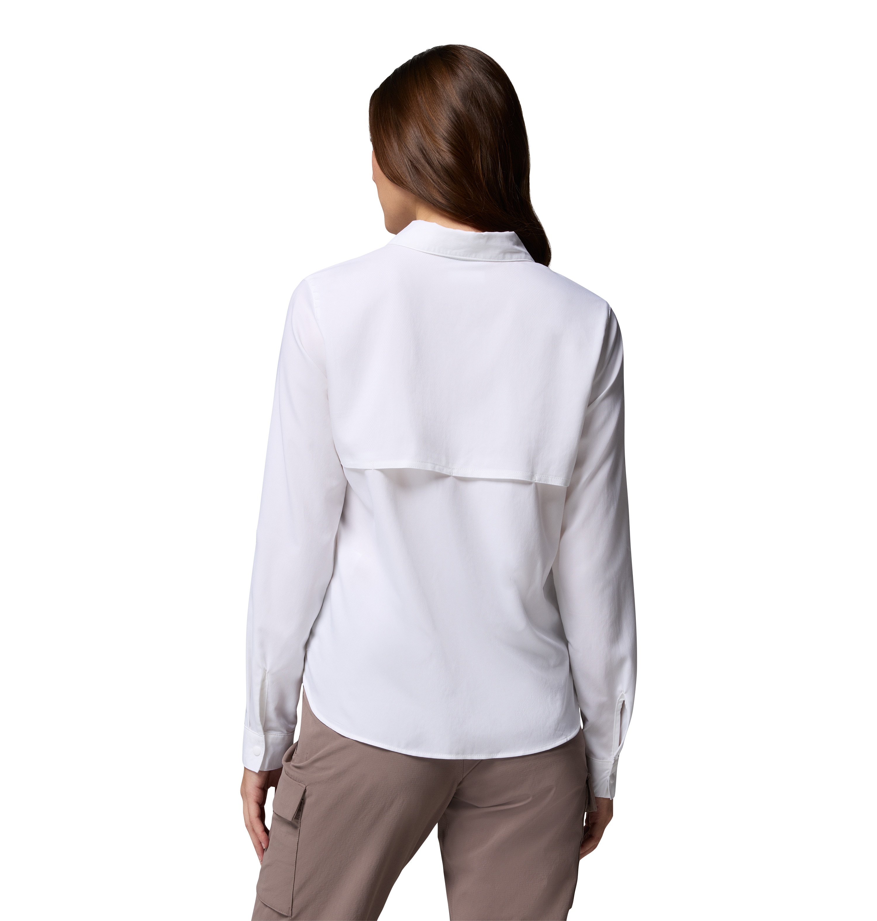 Camisa de Manga Comprida Silver Ridge™ Utility Ii Columbia Branco-2