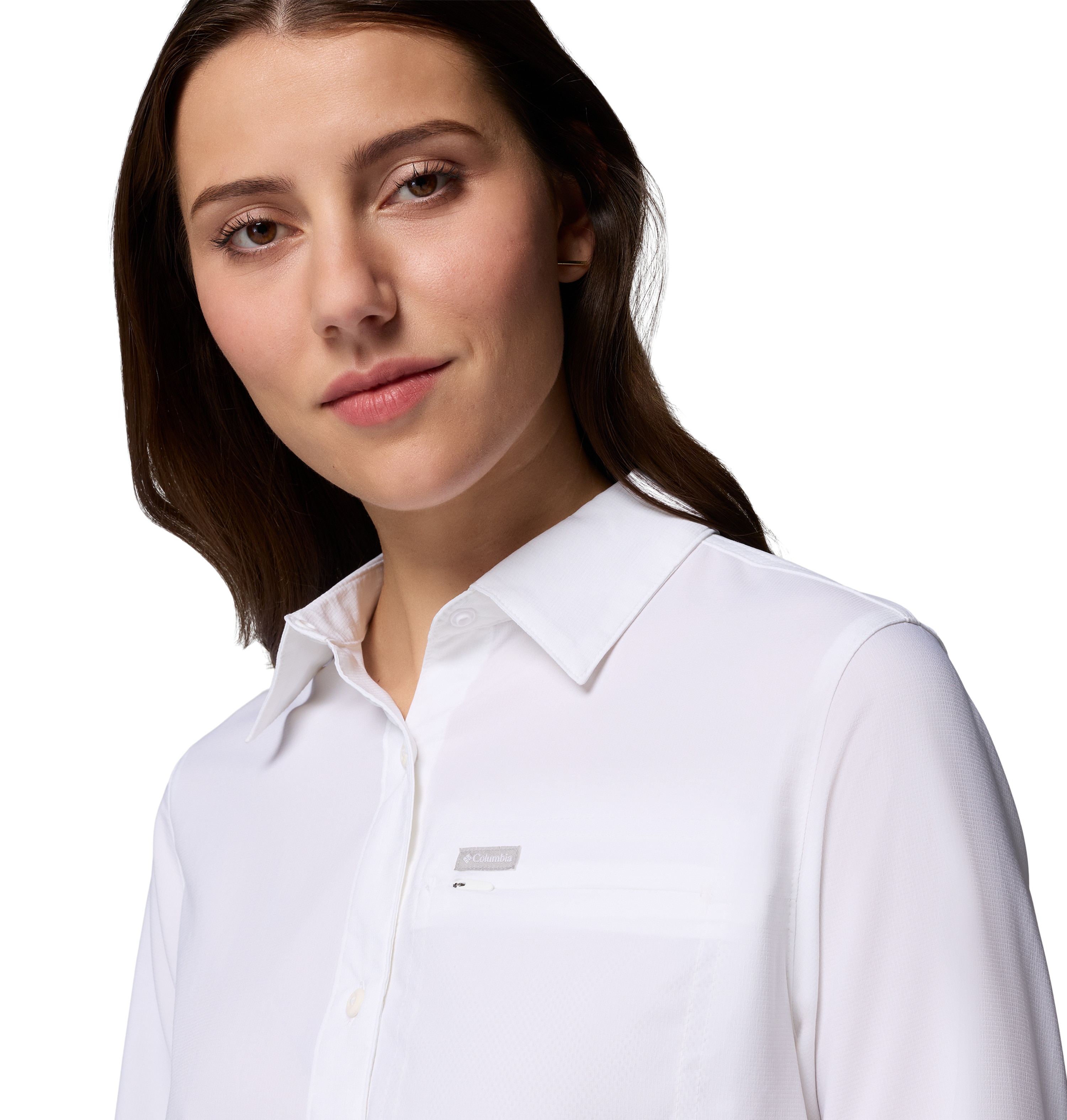 Camisa de Manga Comprida Silver Ridge™ Utility Ii Columbia Branco-3