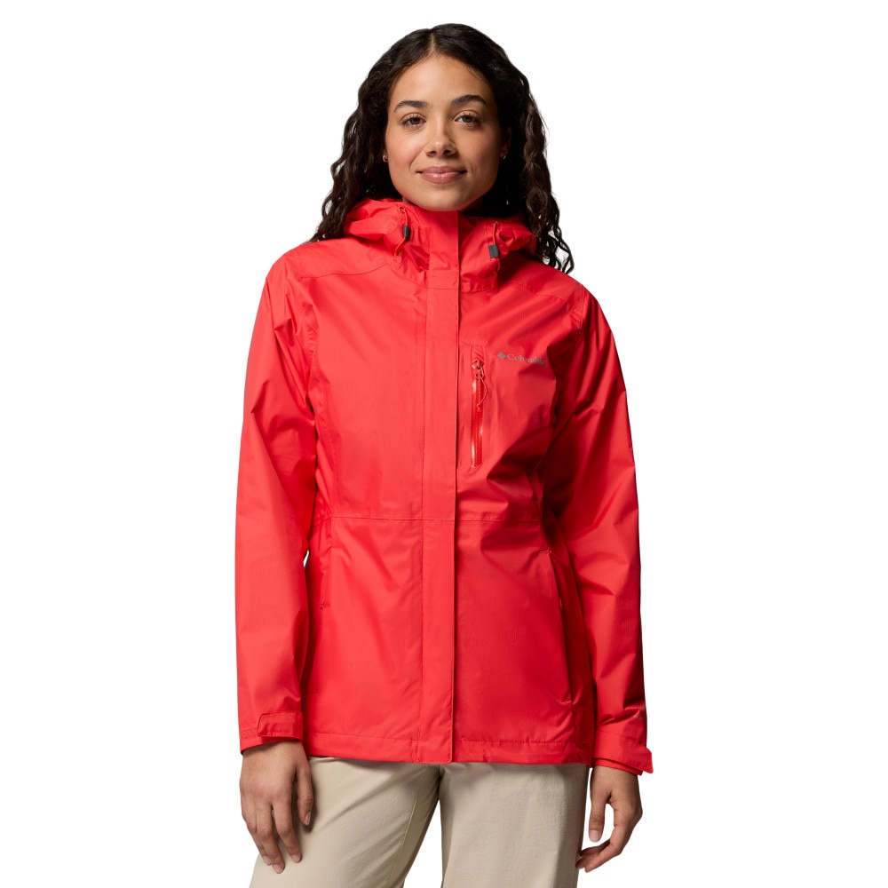 Casaco Impermeável Pouring Adventure™ Iii Columbia Vermelho-cereja-1