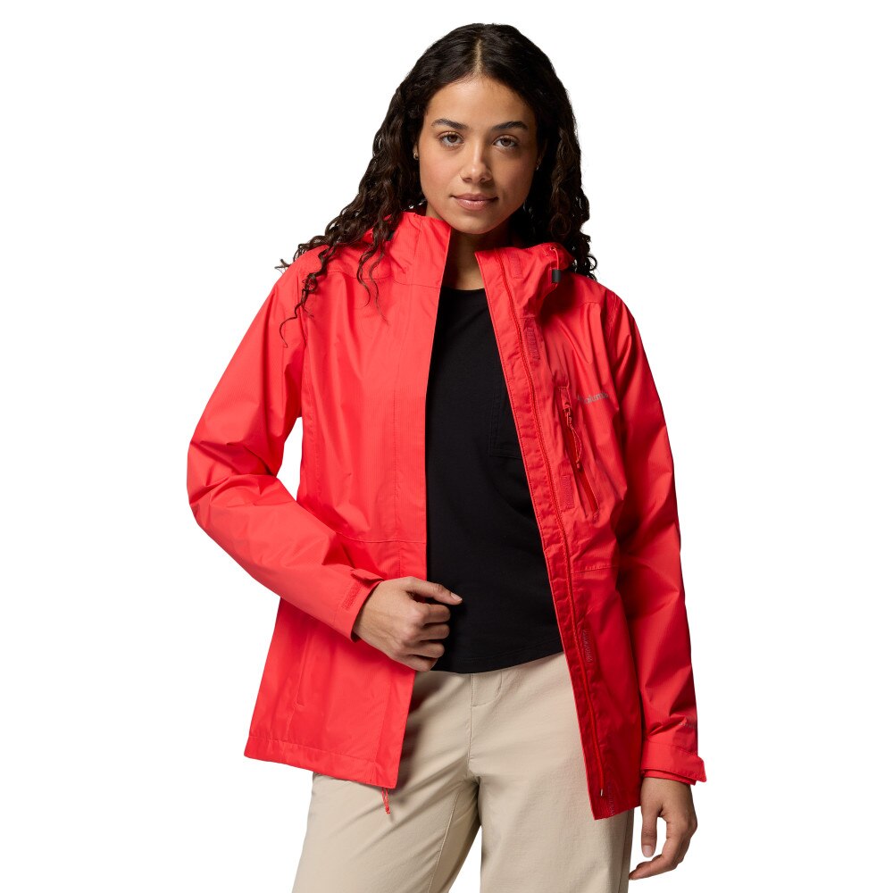 Casaco Impermeável Pouring Adventure™ Iii Columbia Vermelho-cereja-4
