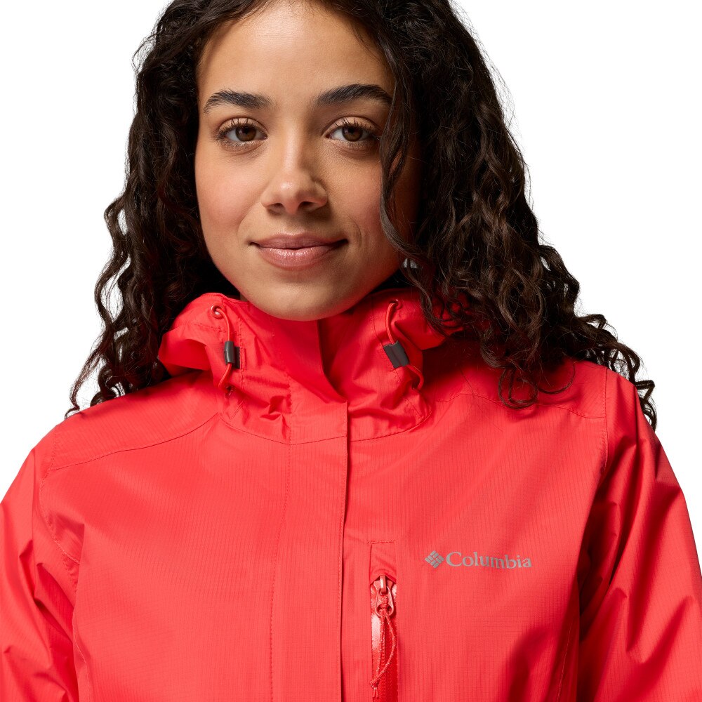 Casaco Impermeável Pouring Adventure™ Iii Columbia Vermelho-cereja-6