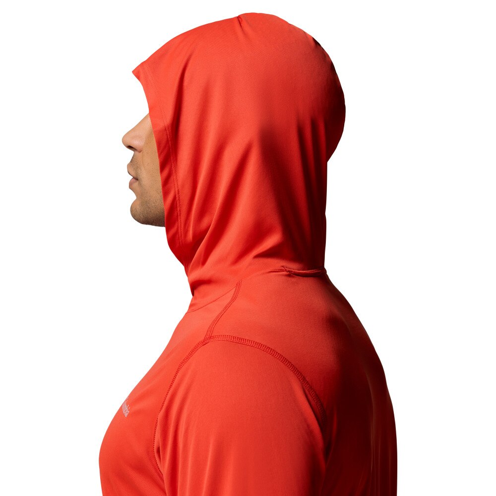 T-shirt de Manga Comprida Zero Rules™ Light Hoodie Columbia Coral-5