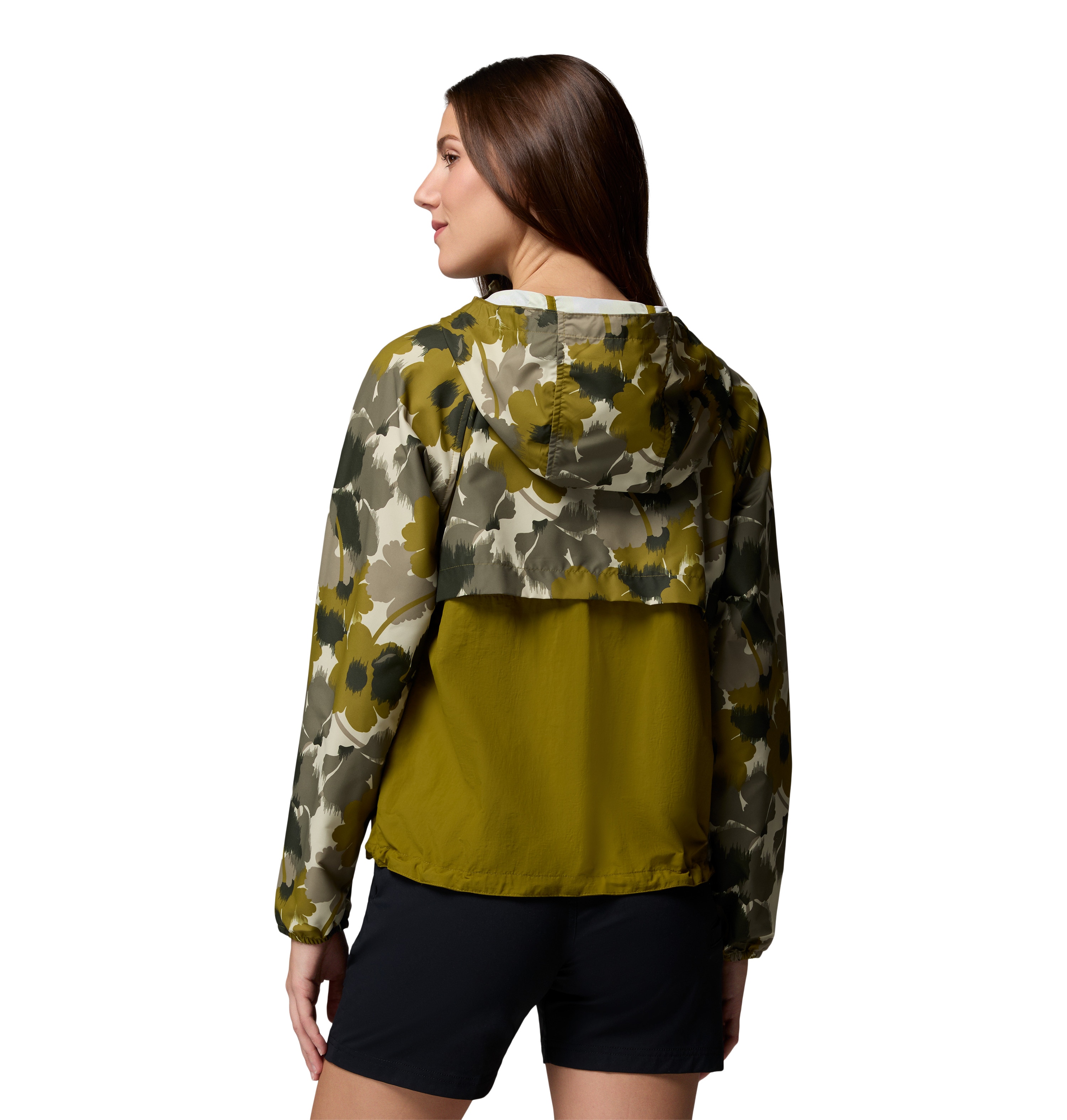 Casaco Corta-vento Spire Valley™ Printed Columbia Verde Azeitona-2
