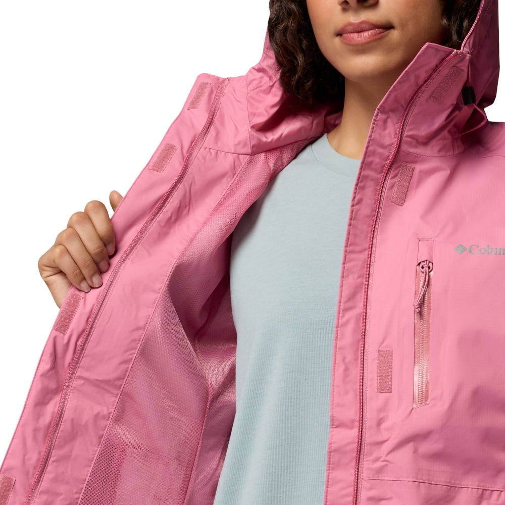 Casaco Impermeável Pouring Adventure™ Iii Columbia Rosa-5