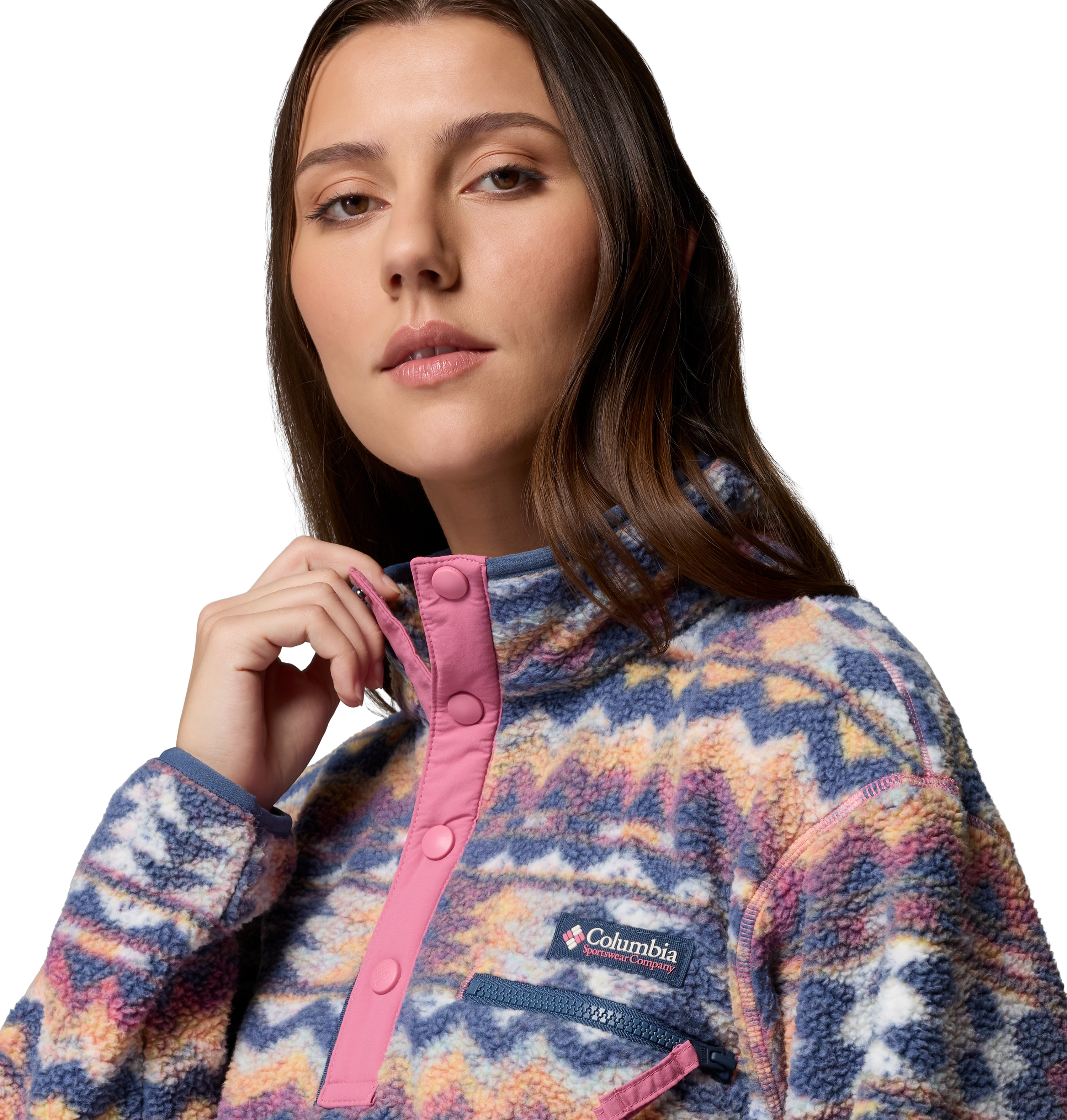 Forro Polar Helvetia™ Ii Printed Cropped Columbia Multicolor-6