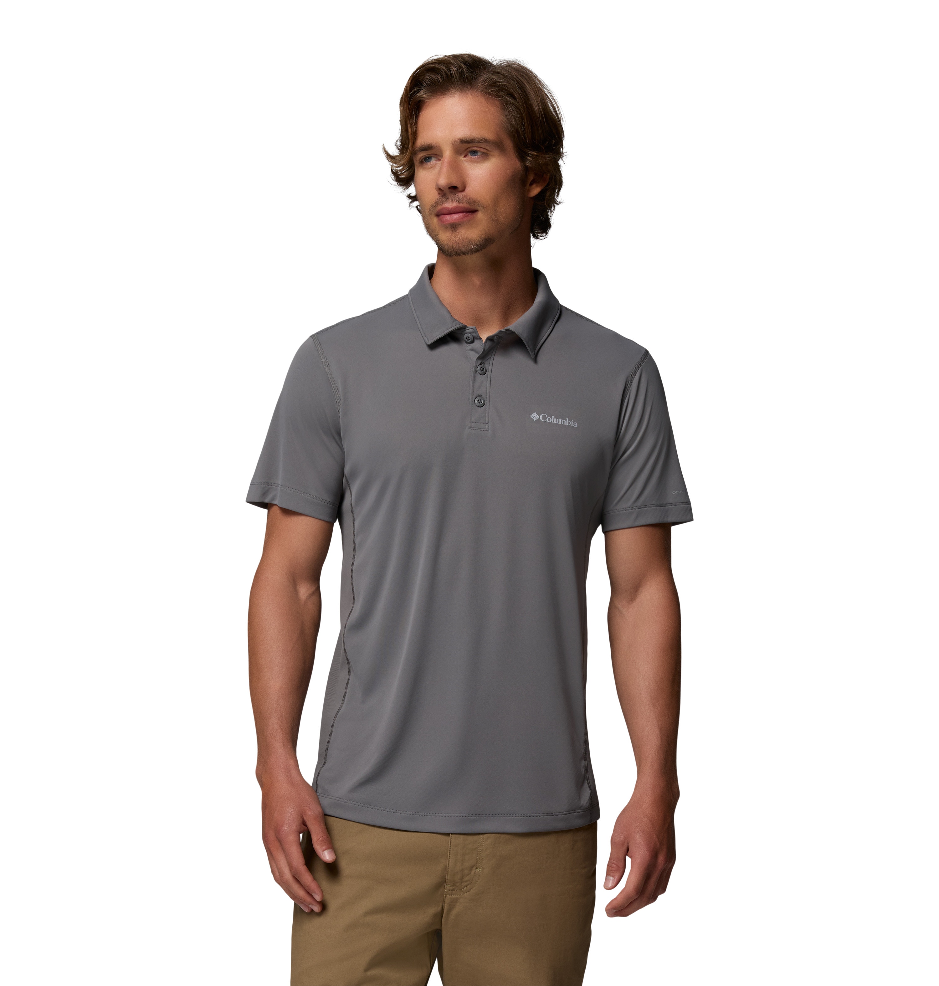 Polo Zero Rules™ Light Columbia Cinzento-1