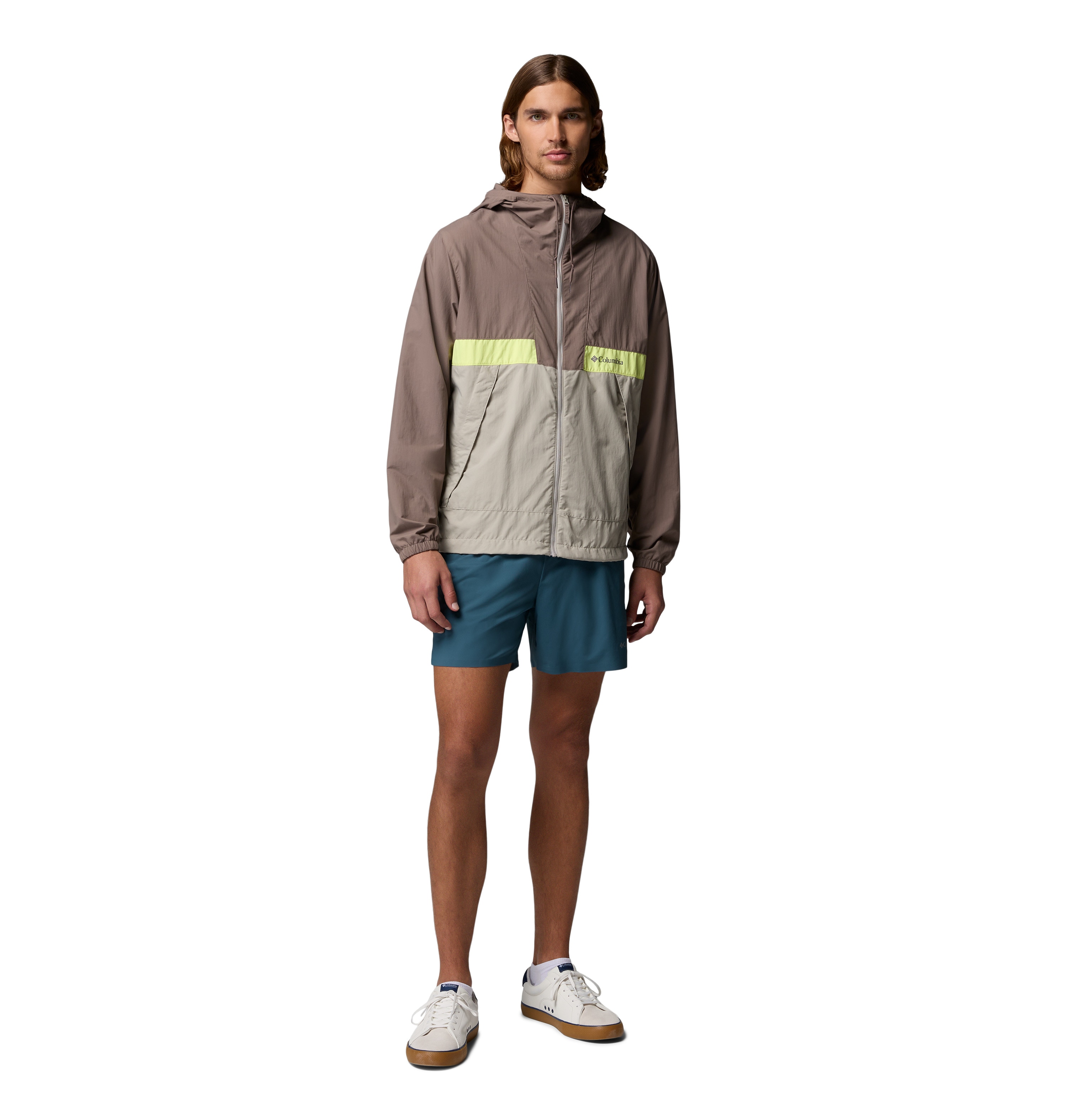 Casaco Corta-vento Spire Valley™ Hooded Columbia Taupe-3