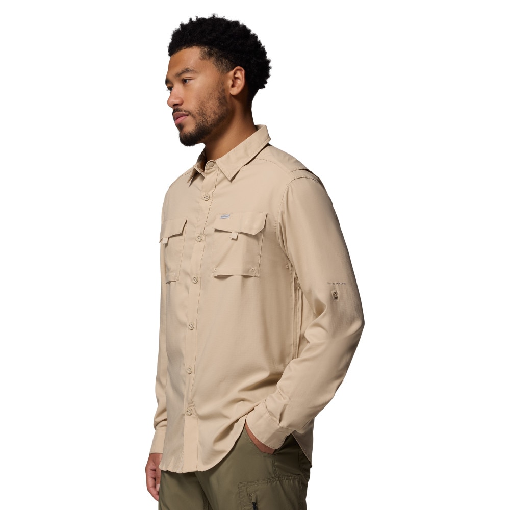 Camisa de Manga Comprida Silver Ridge™ Utility Ii Columbia Bege-3