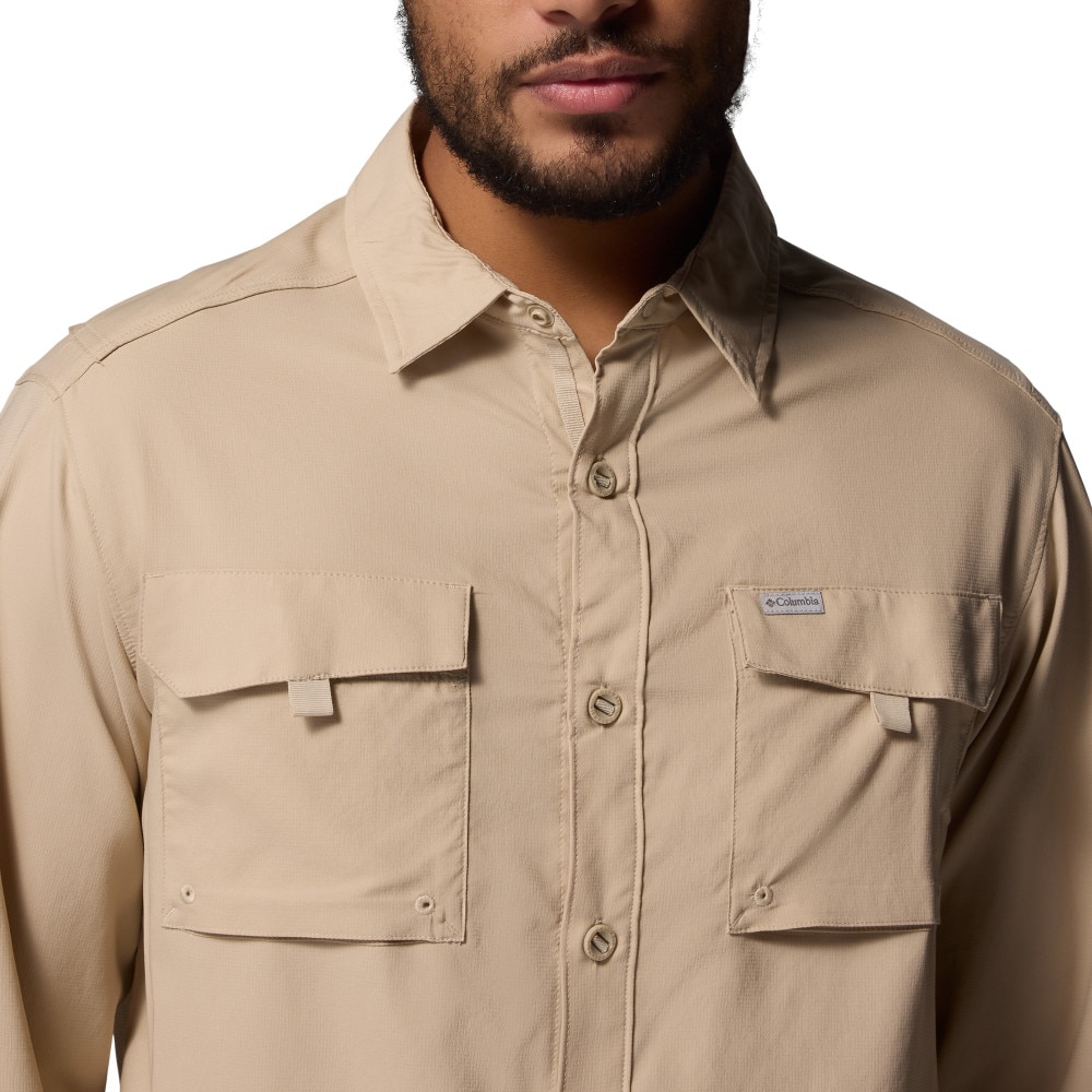 Camisa de Manga Comprida Silver Ridge™ Utility Ii Columbia Bege-6
