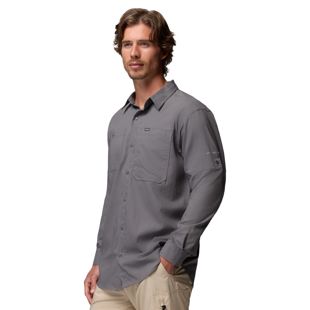 Camisa de Manga Comprida Silver Ridge™ Utility Ii Columbia Cinzento-3