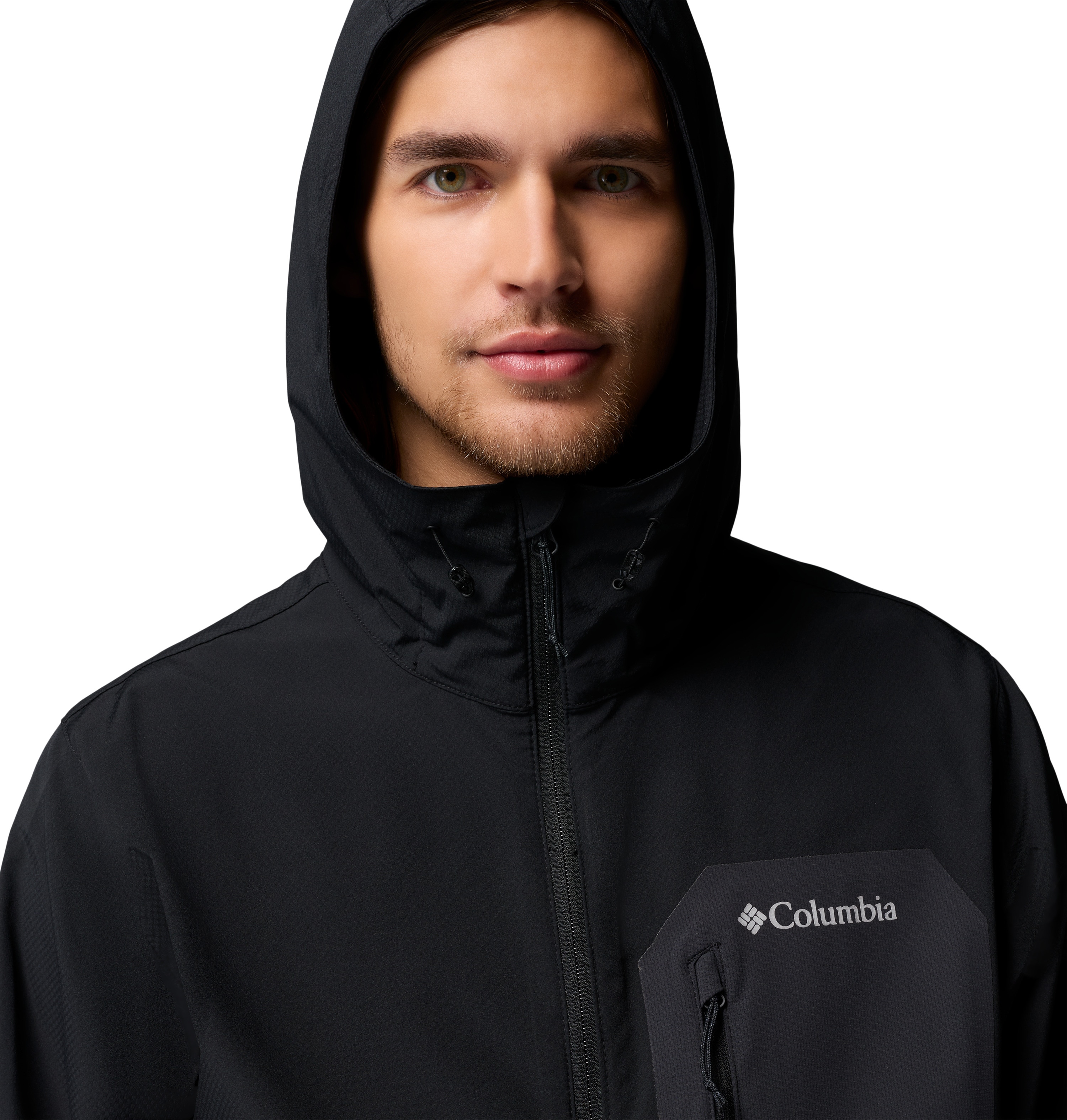 Casaco Softshell Tall Heights™ Iii Hooded Columbia Preto-3