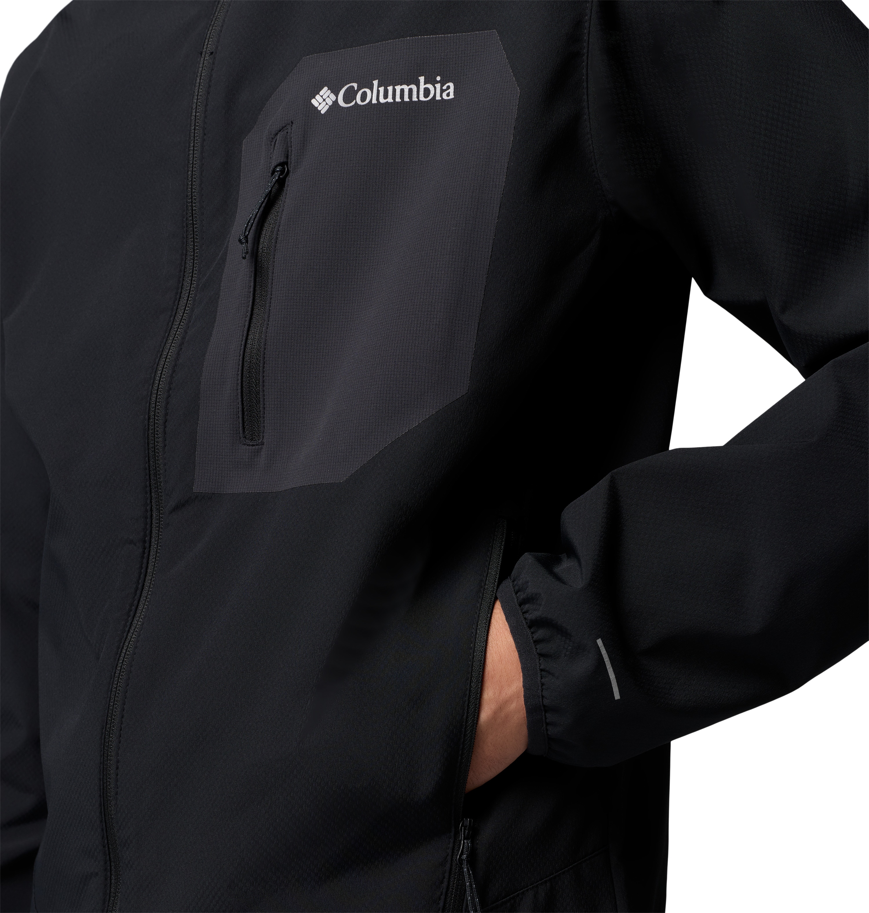 Casaco Softshell Tall Heights™ Iii Hooded Columbia Preto-4