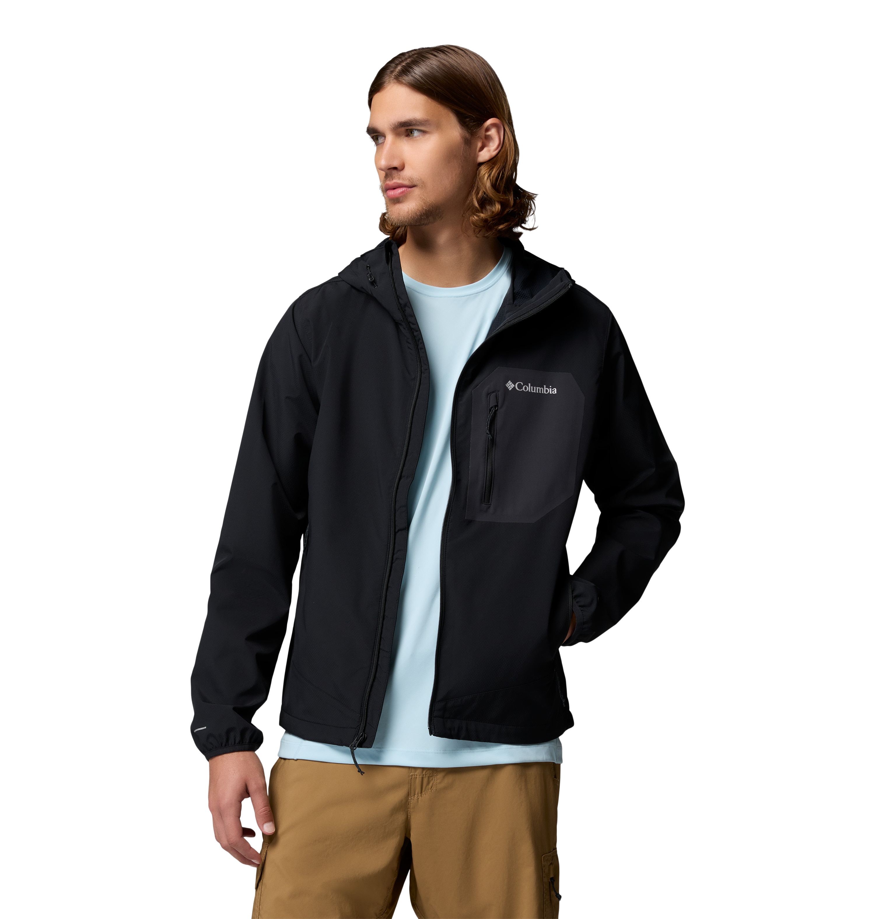 Casaco Softshell Tall Heights™ Iii Hooded Columbia Preto-5