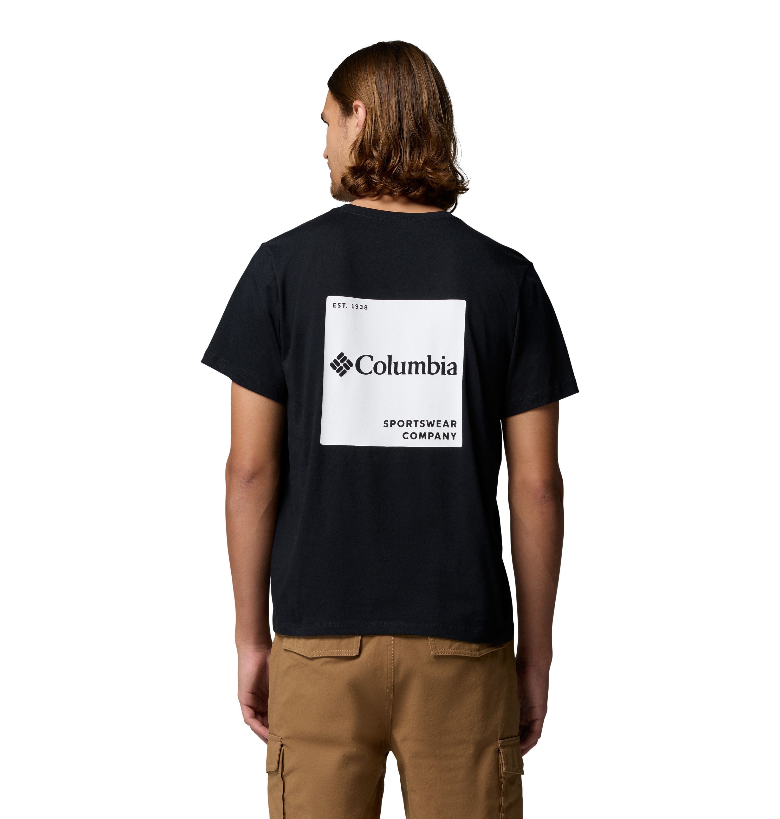 T-shirt de Manga Curta Csc™ Logo Back Columbia Branco-2