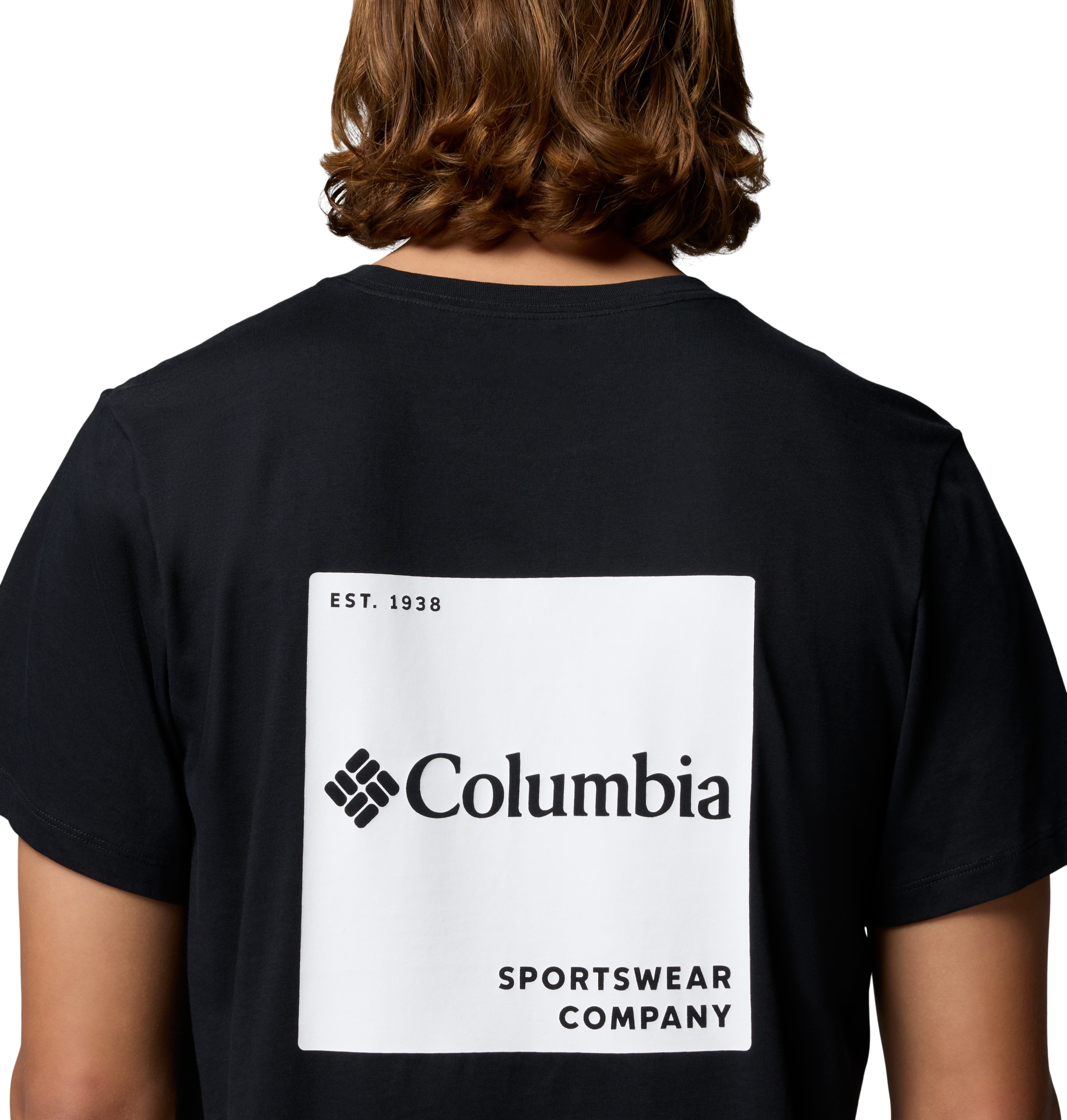 T-shirt de Manga Curta Csc™ Logo Back Columbia Branco-4