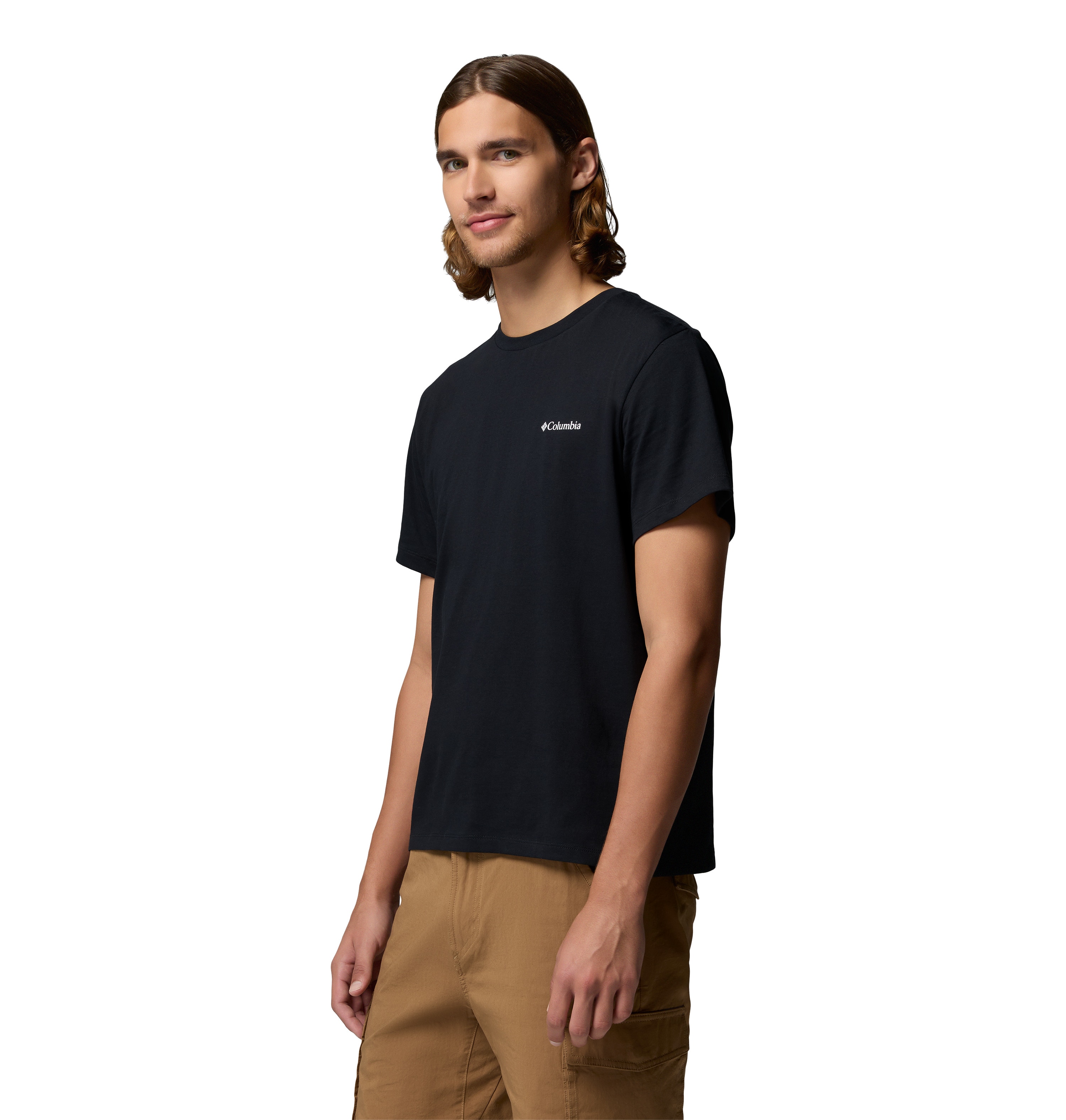 T-shirt de Manga Curta Csc™ Logo Back Columbia Branco-5
