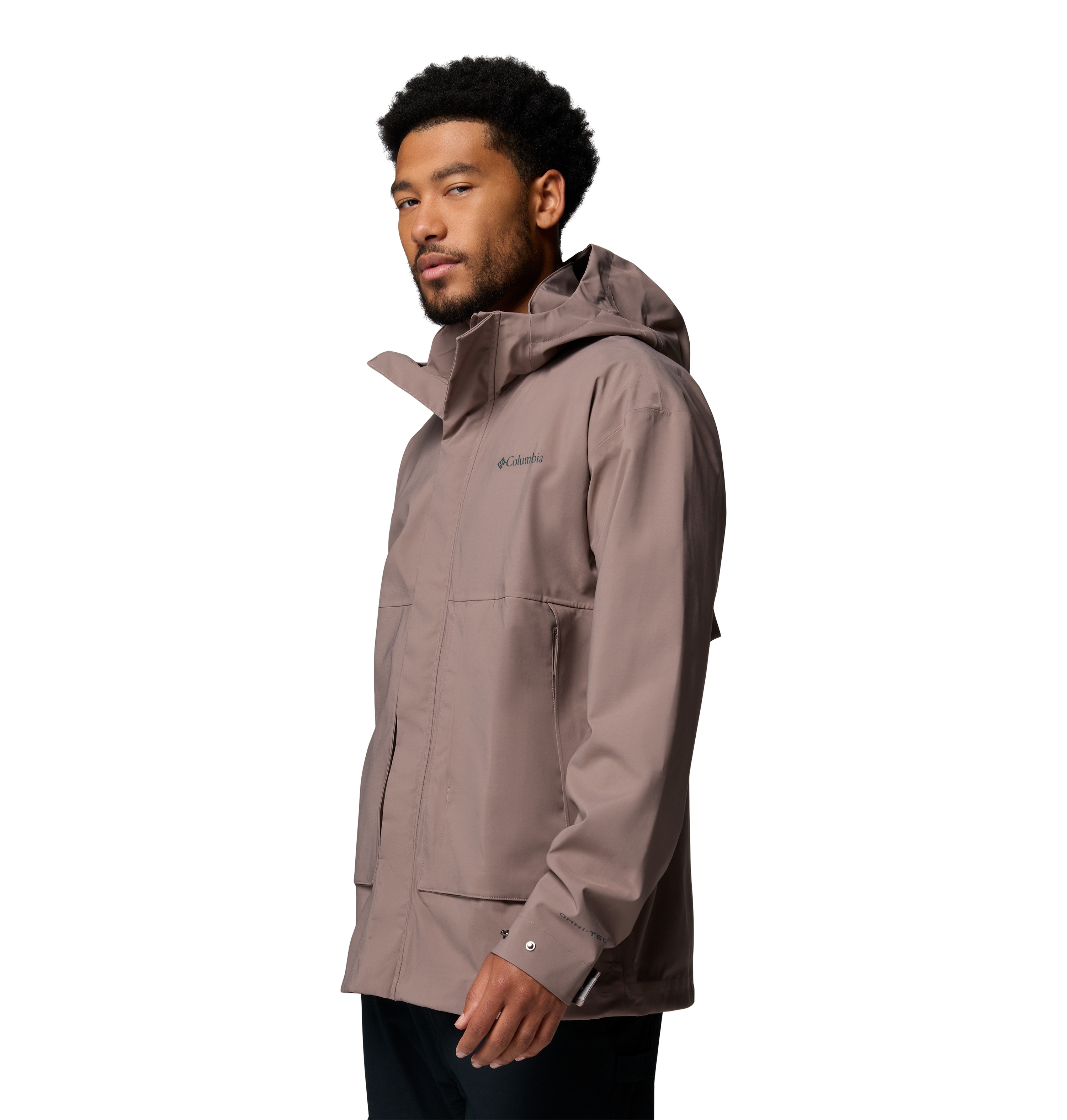 Casaco Impermeável Street Heights™ Shell Columbia Taupe-3