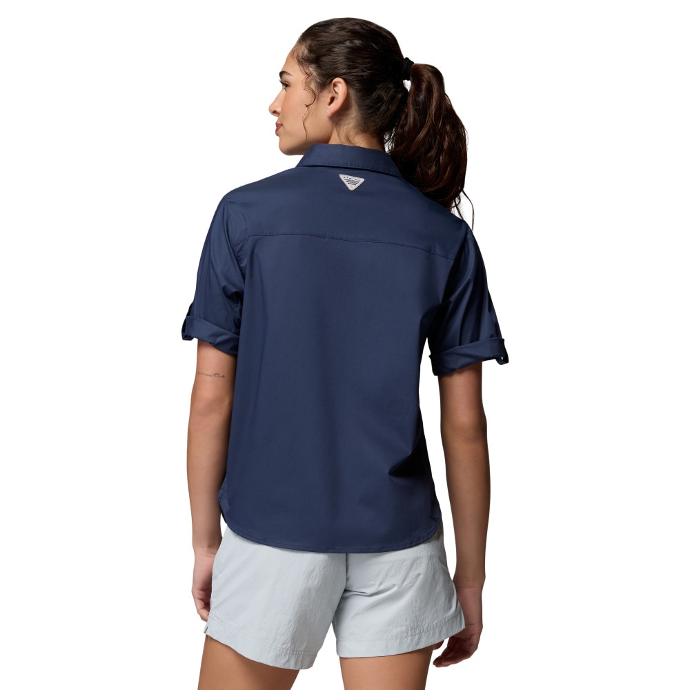 Camisa de Manga Curta Bonefish Flats™ Columbia Azul-escuro-2