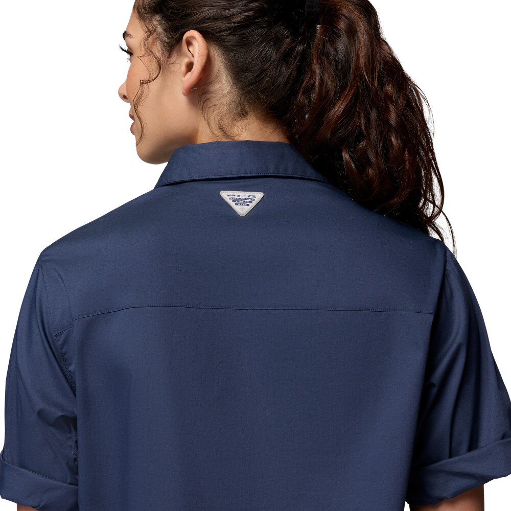 Camisa de Manga Curta Bonefish Flats™ Columbia Azul-escuro-6