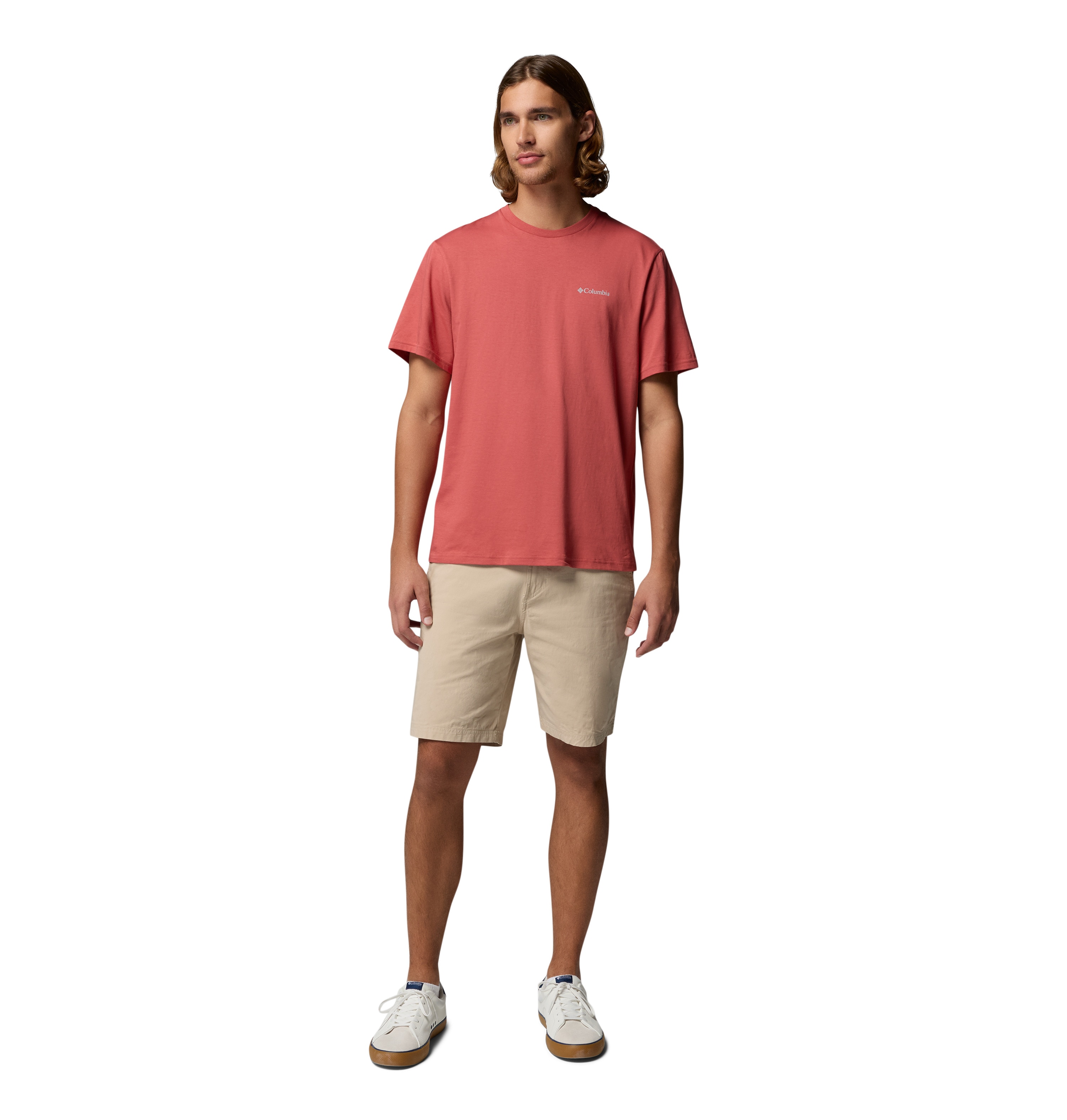 T-shirt de Manga Curta Csc™ Basic Columbia Vermelho-6