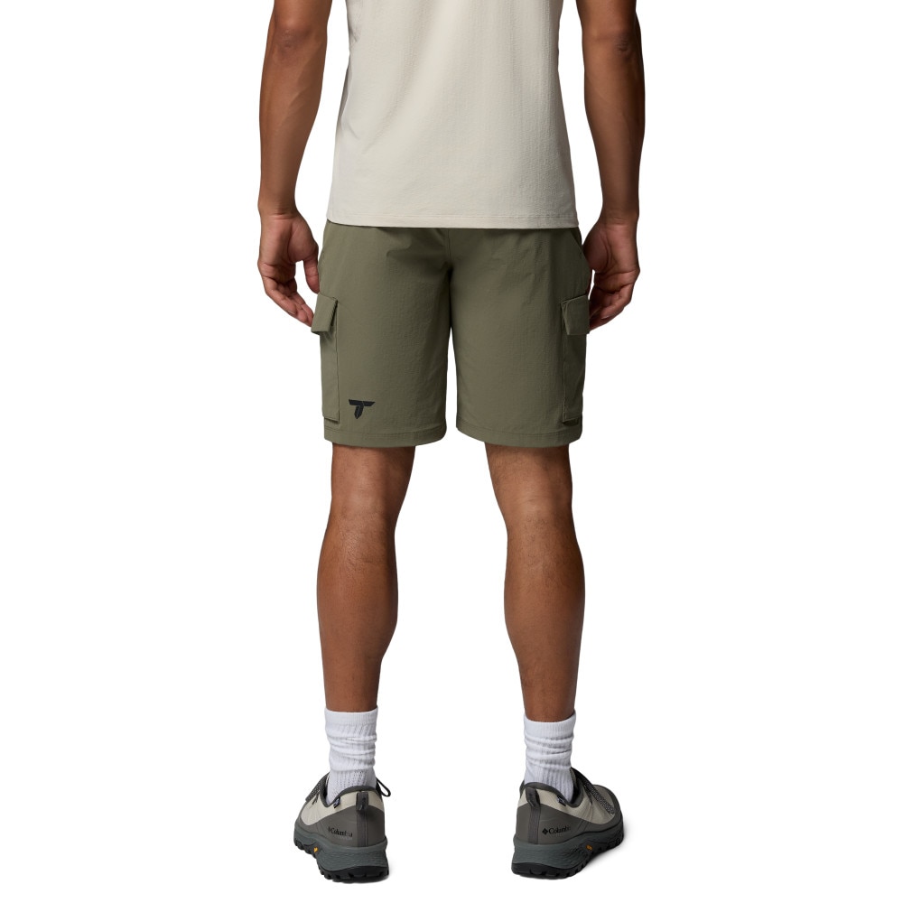 Calças Curtas de Caminhada Silver Ridge™ Elite Columbia Verde-militar-2