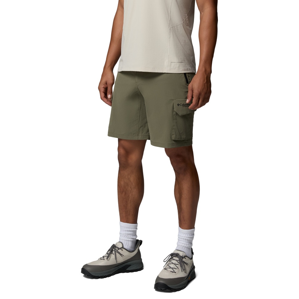 Calças Curtas de Caminhada Silver Ridge™ Elite Columbia Verde-militar-3
