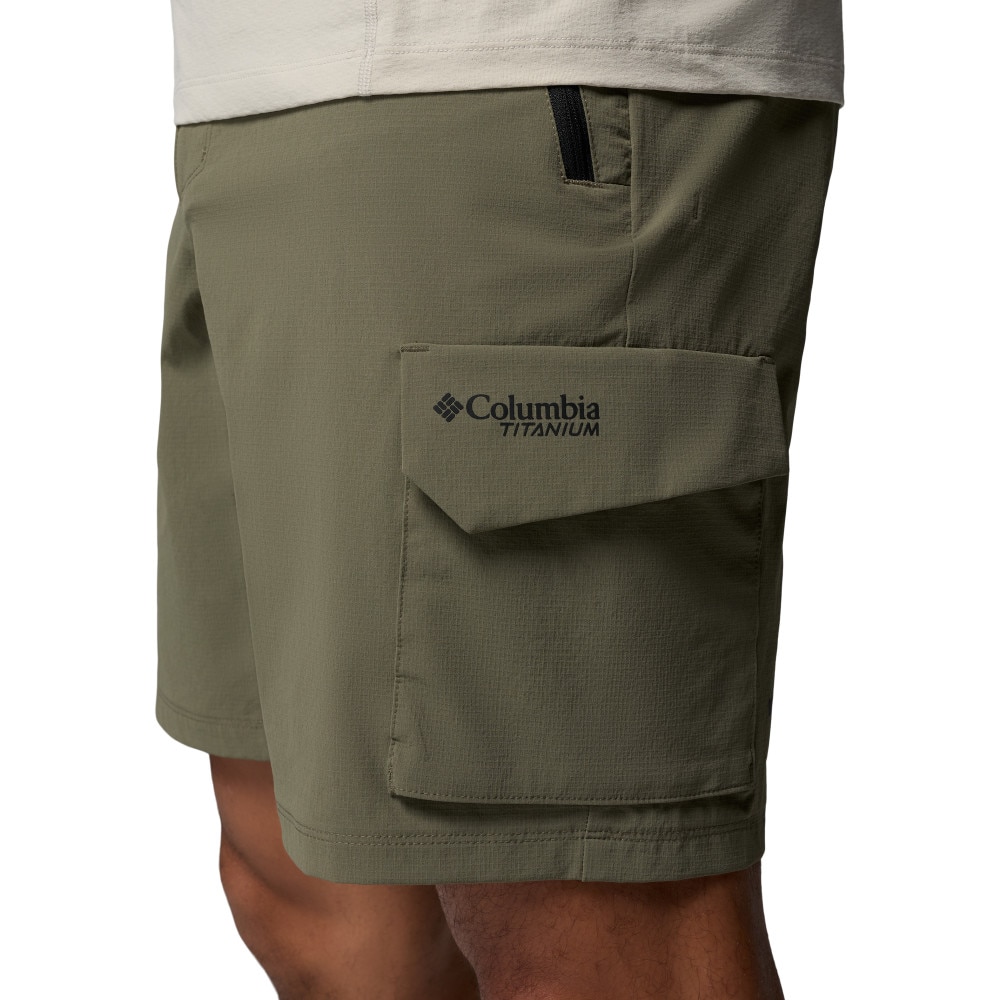 Calças Curtas de Caminhada Silver Ridge™ Elite Columbia Verde-militar-5