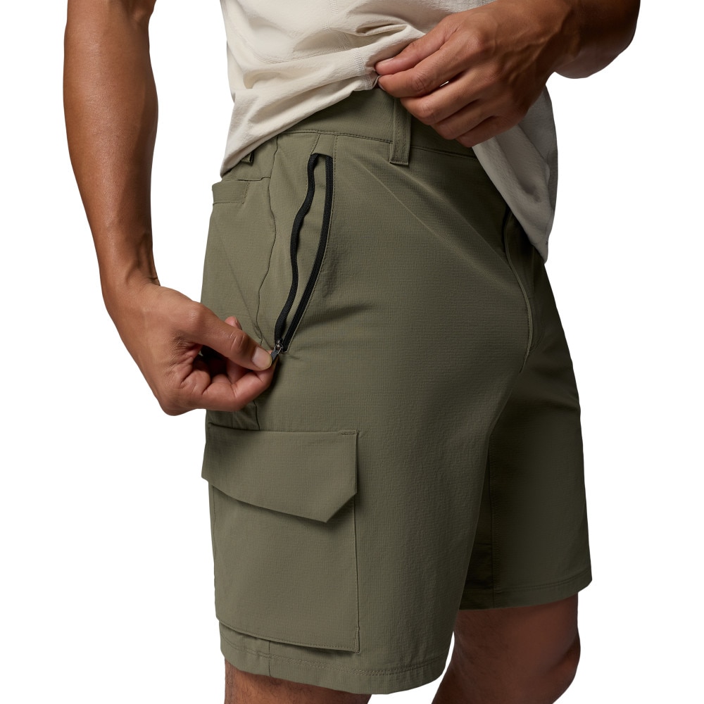 Calças Curtas de Caminhada Silver Ridge™ Elite Columbia Verde-militar-6