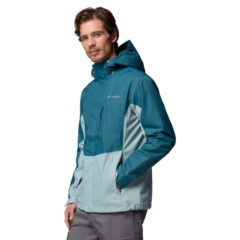 Casaco Impermeável Pouring Adventure™ Iii Columbia Azul-turquesa-3