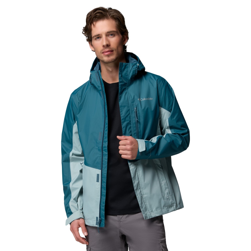 Casaco Impermeável Pouring Adventure™ Iii Columbia Azul-turquesa-4