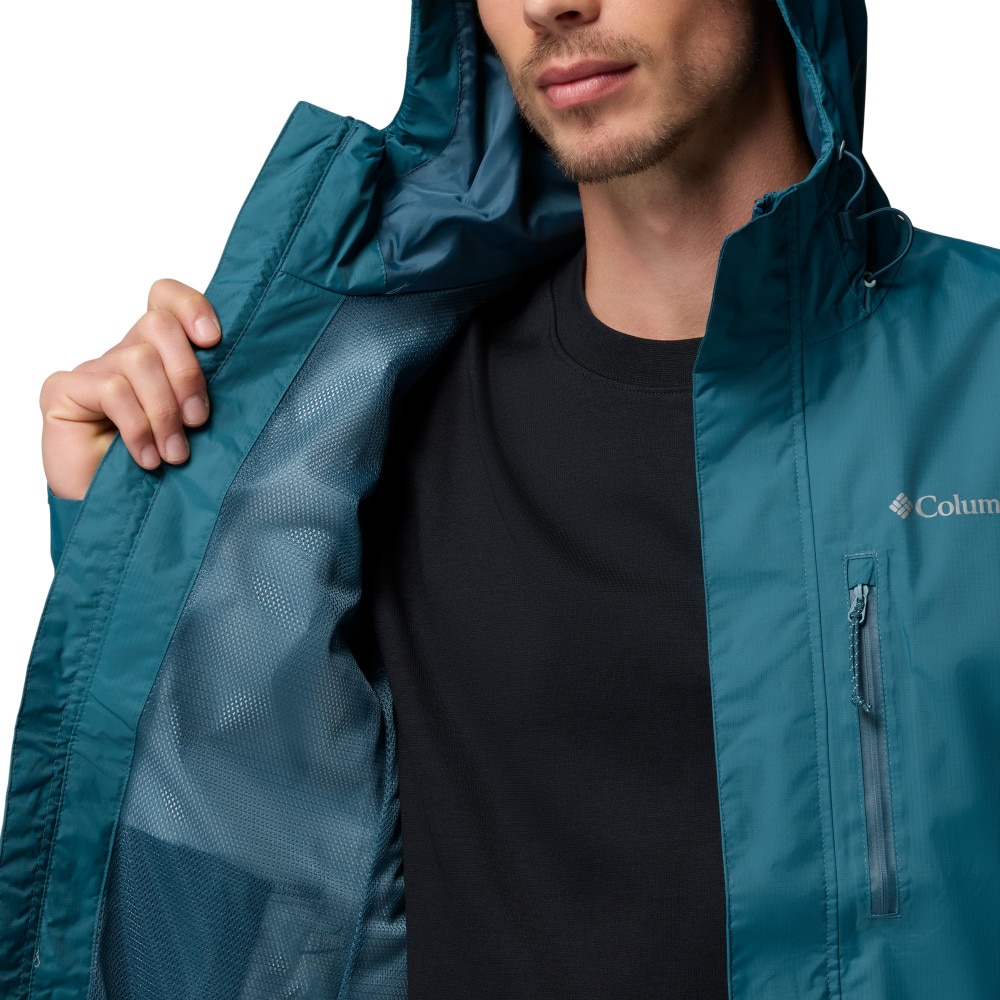 Casaco Impermeável Pouring Adventure™ Iii Columbia Azul-turquesa-5
