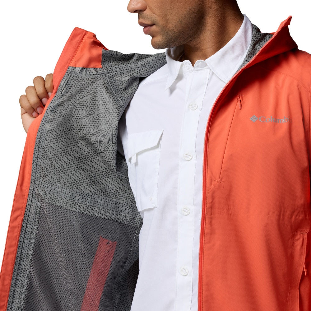 Casaco Impermeável Trailborne™ 2.5l Shell Columbia Coral-5