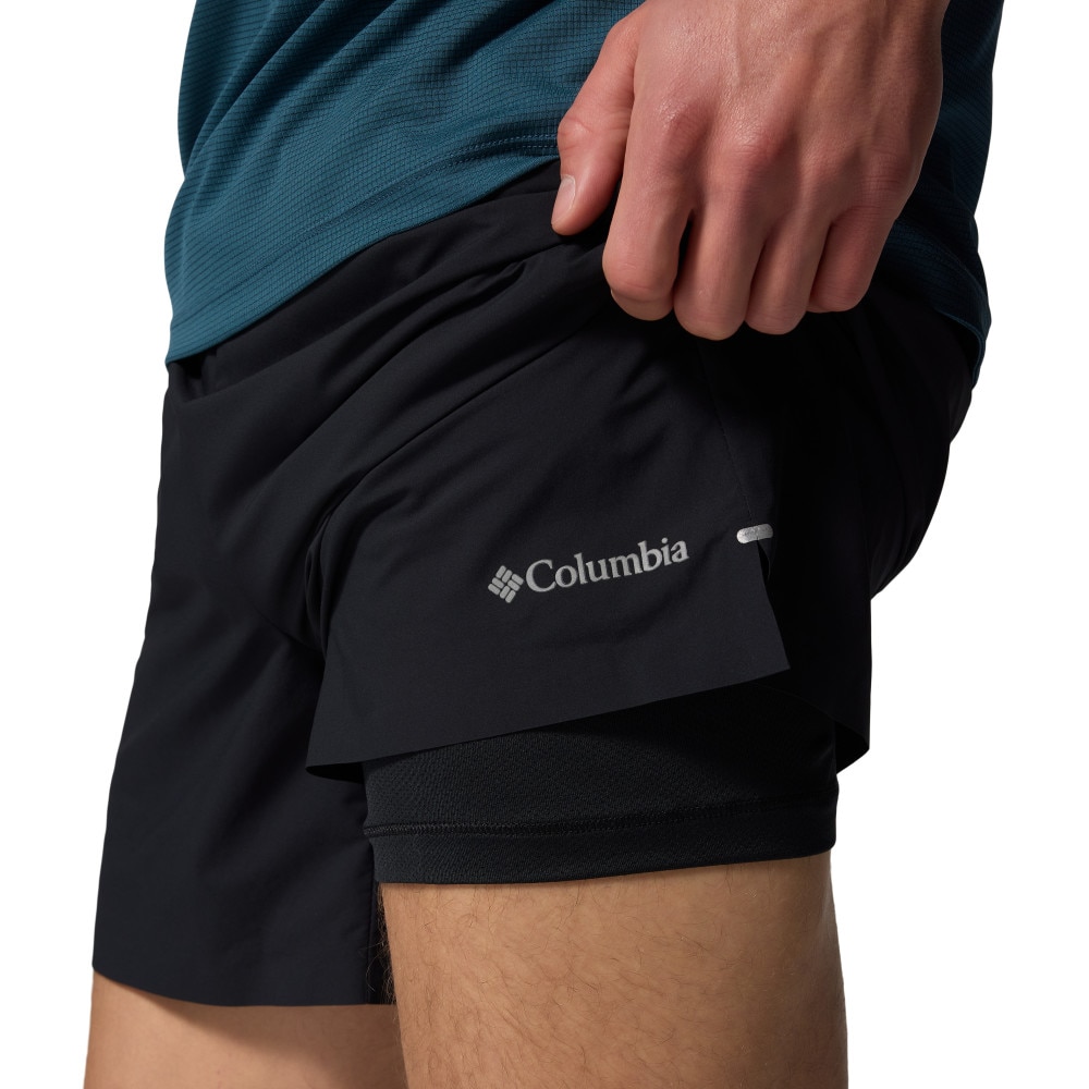Calças Curtas de Caminhada Stealth Spring™ Lined Columbia Preto-6
