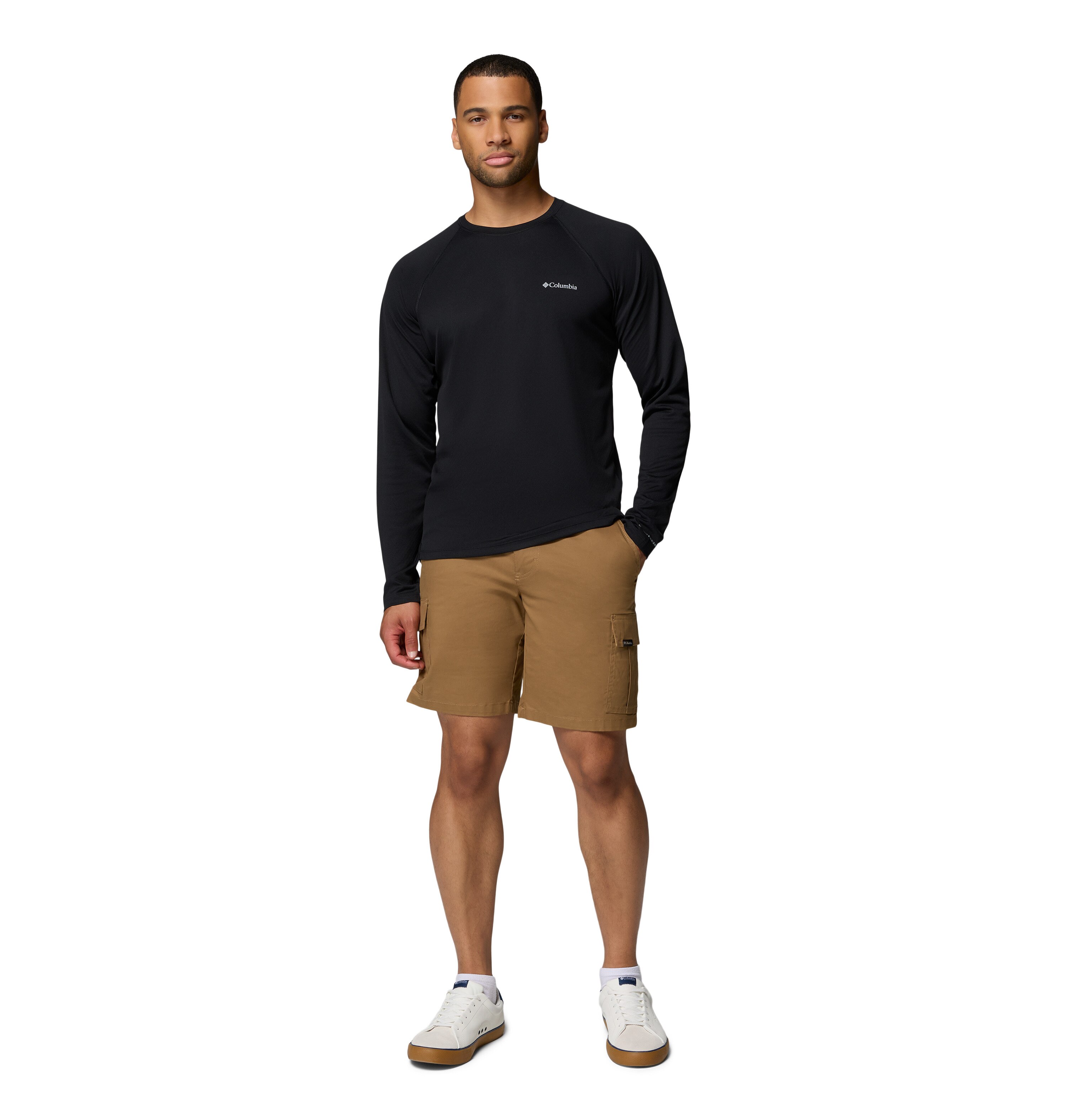 T-shirt de Manga Comprida Alpine Chill™ Pro Crew Ii Columbia Preto-4