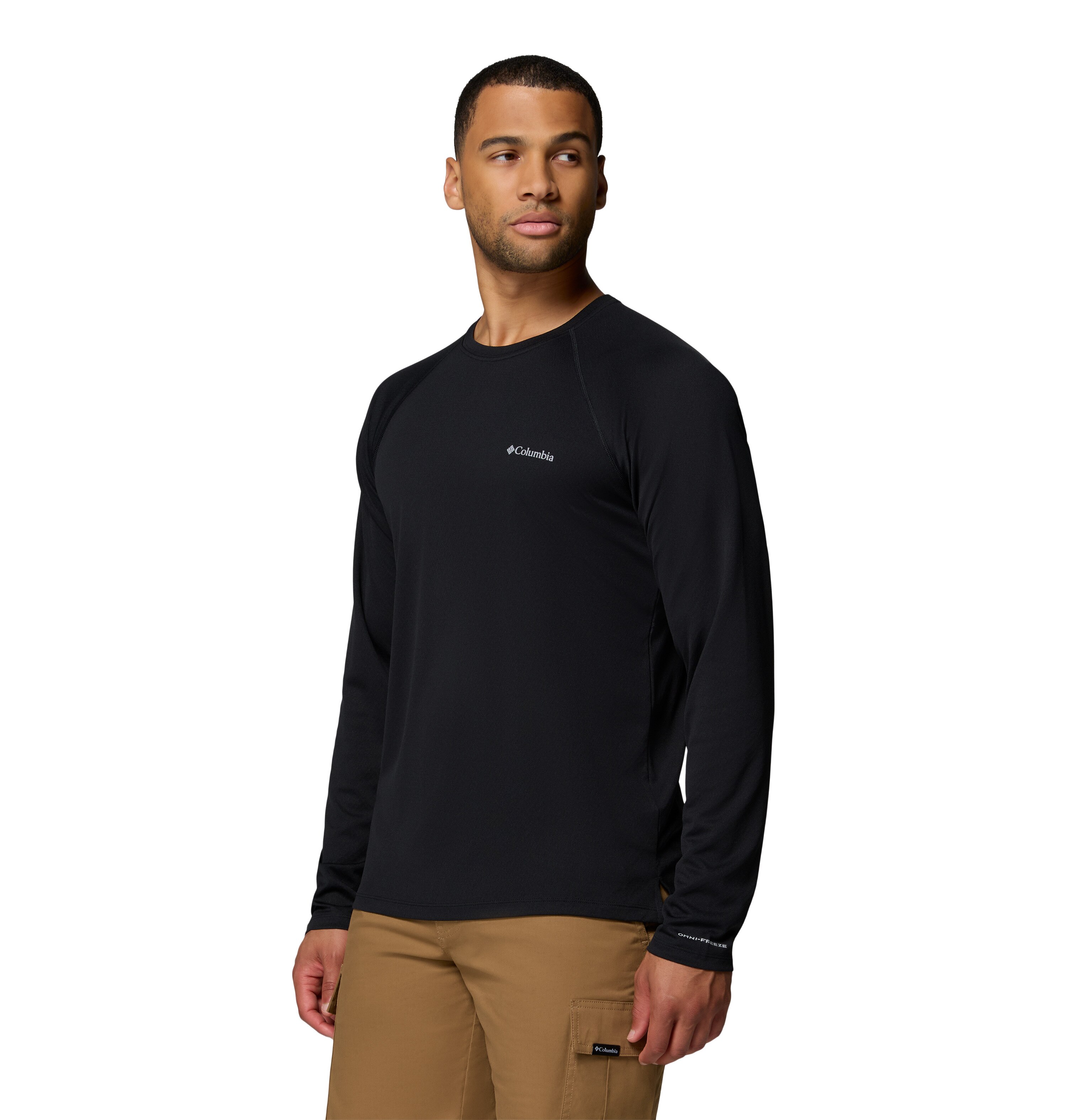 T-shirt de Manga Comprida Alpine Chill™ Pro Crew Ii Columbia Preto-5