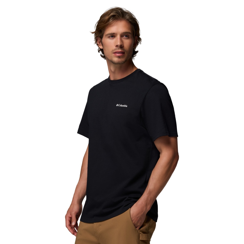 T-shirt de Manga Curta Csc™ Outdoor Back Graphic Columbia Preto-3