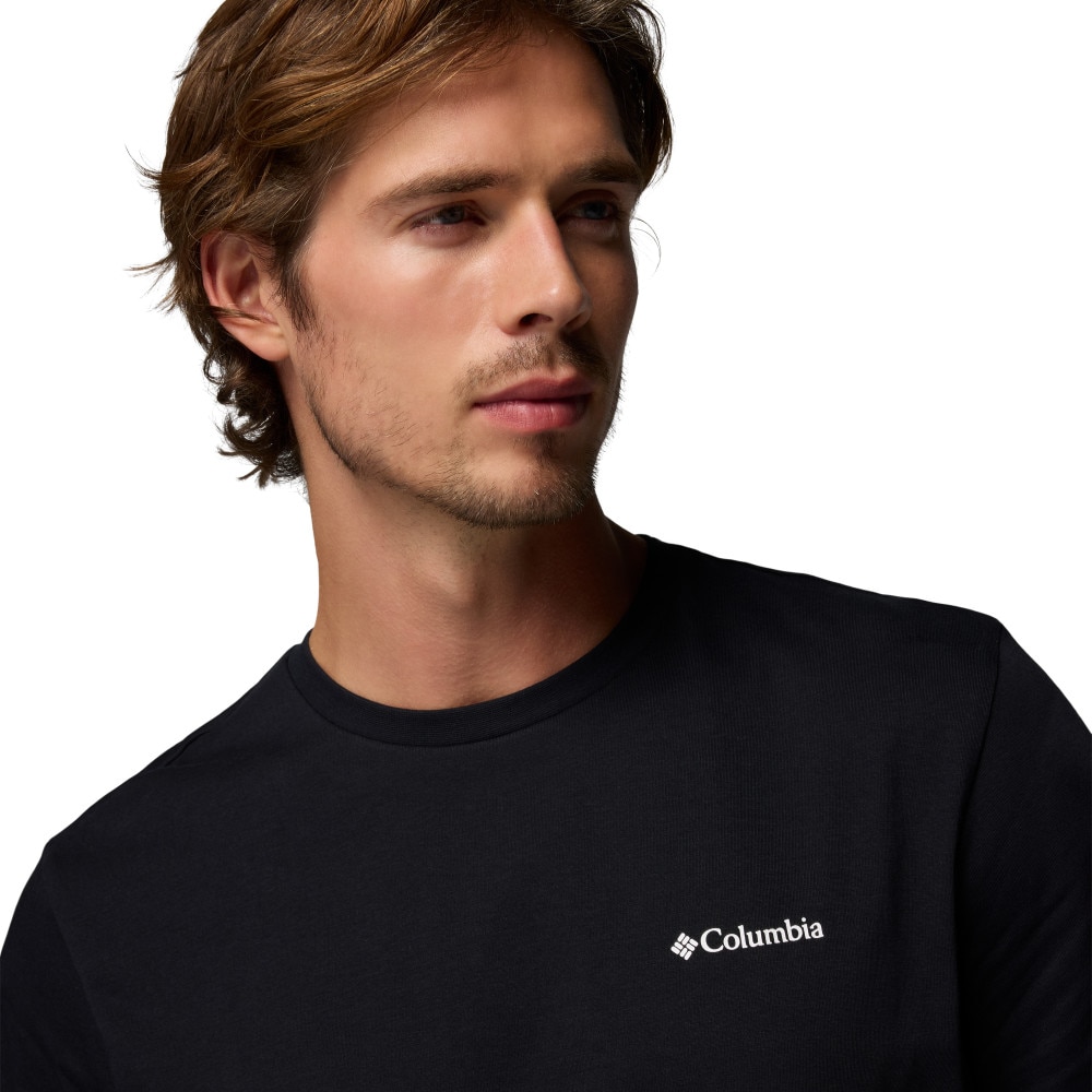T-shirt de Manga Curta Csc™ Outdoor Back Graphic Columbia Preto-4