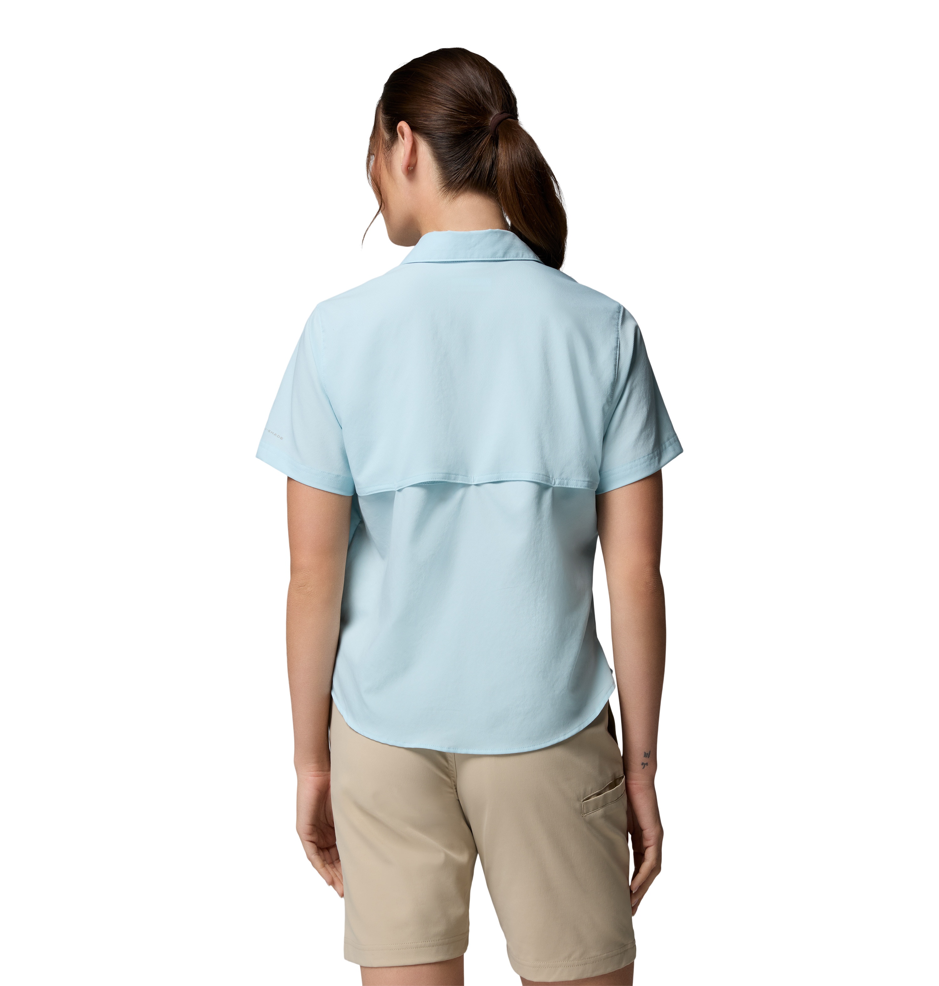 Camisa de Manga Curta Silver Ridge™ Utility Ii Columbia Azul-claro-2