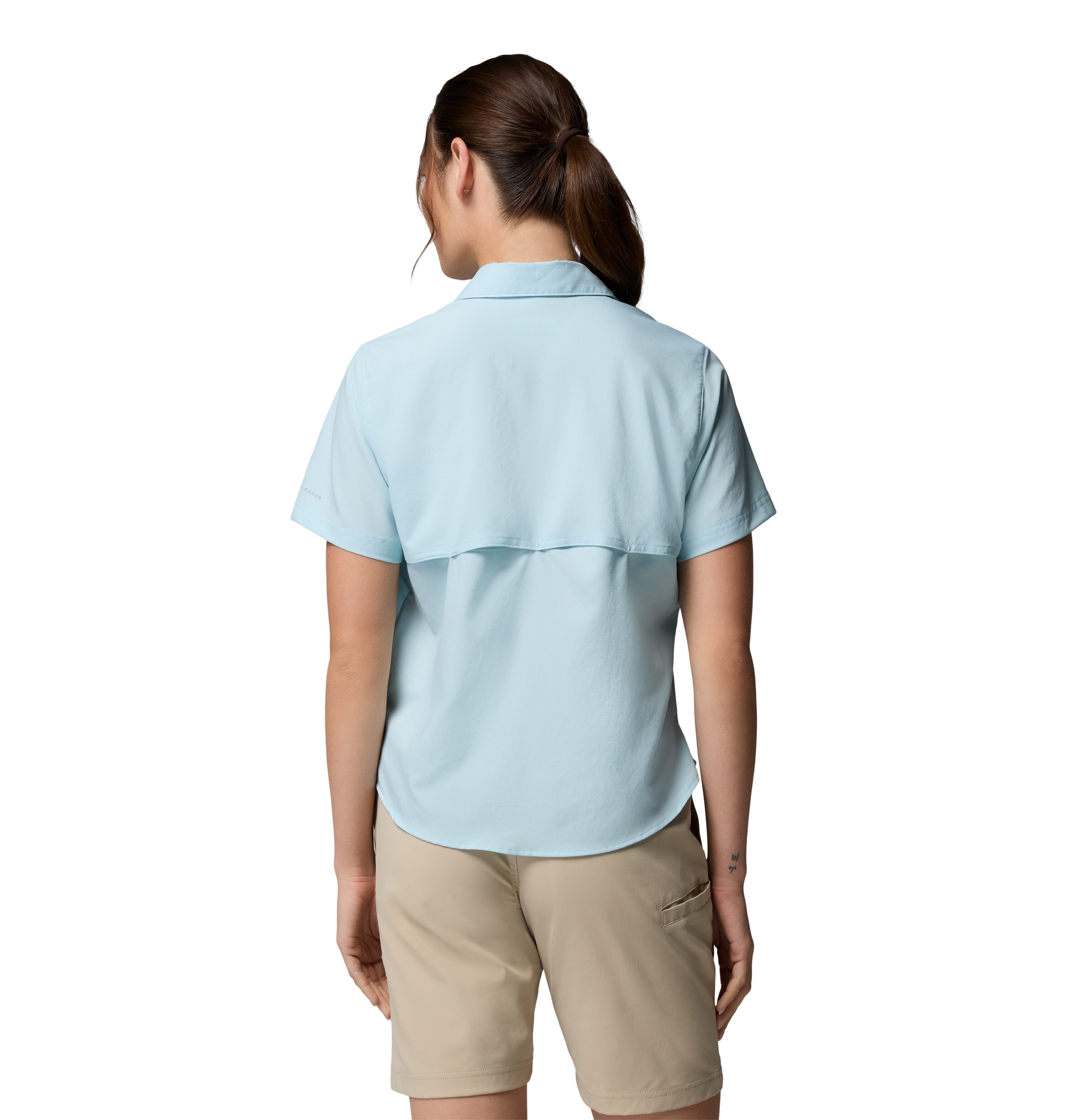 Camisa de Manga Curta Silver Ridge™ Utility Ii Columbia Azul-claro-2