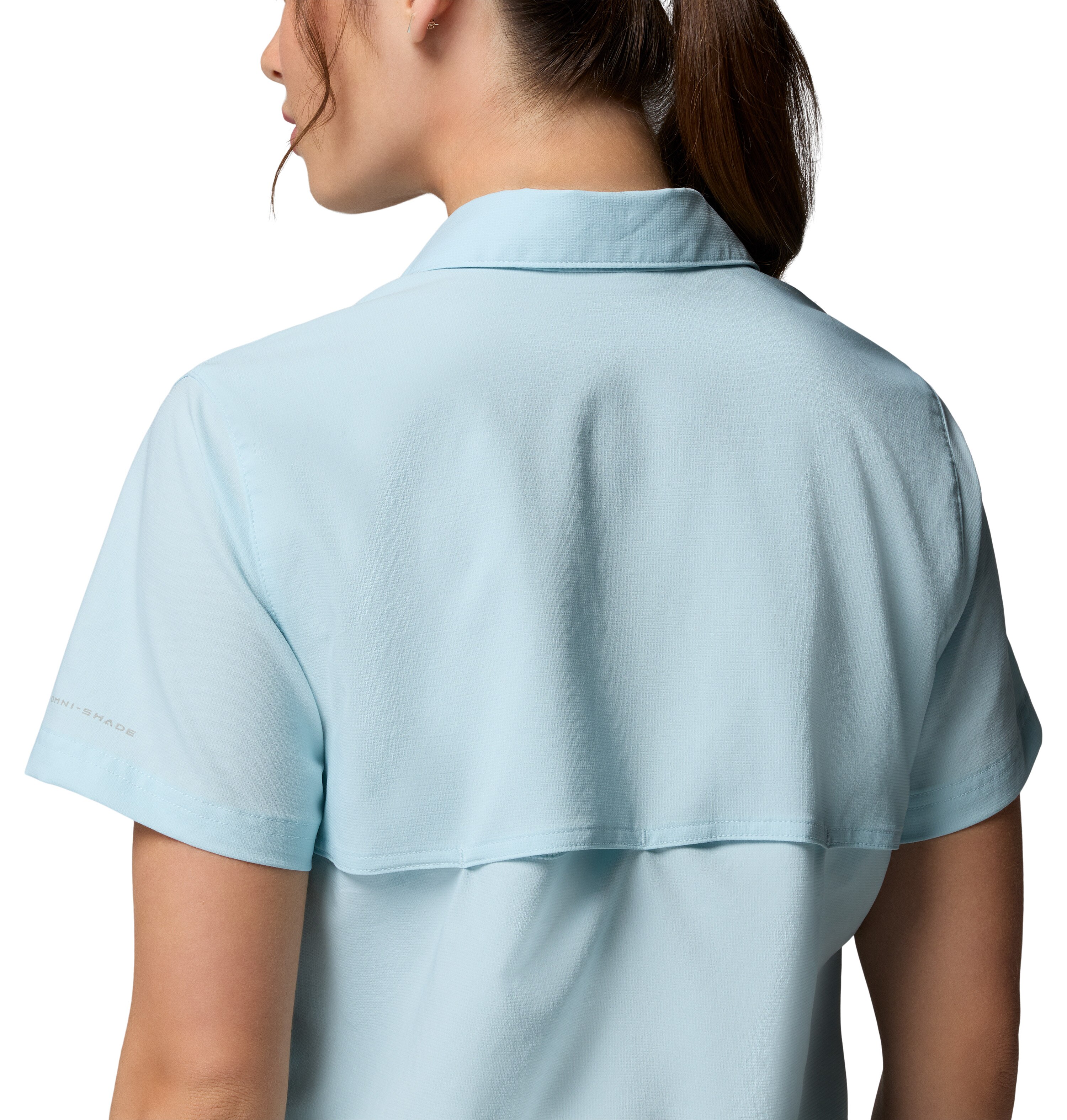 Camisa de Manga Curta Silver Ridge™ Utility Ii Columbia Azul-claro-6