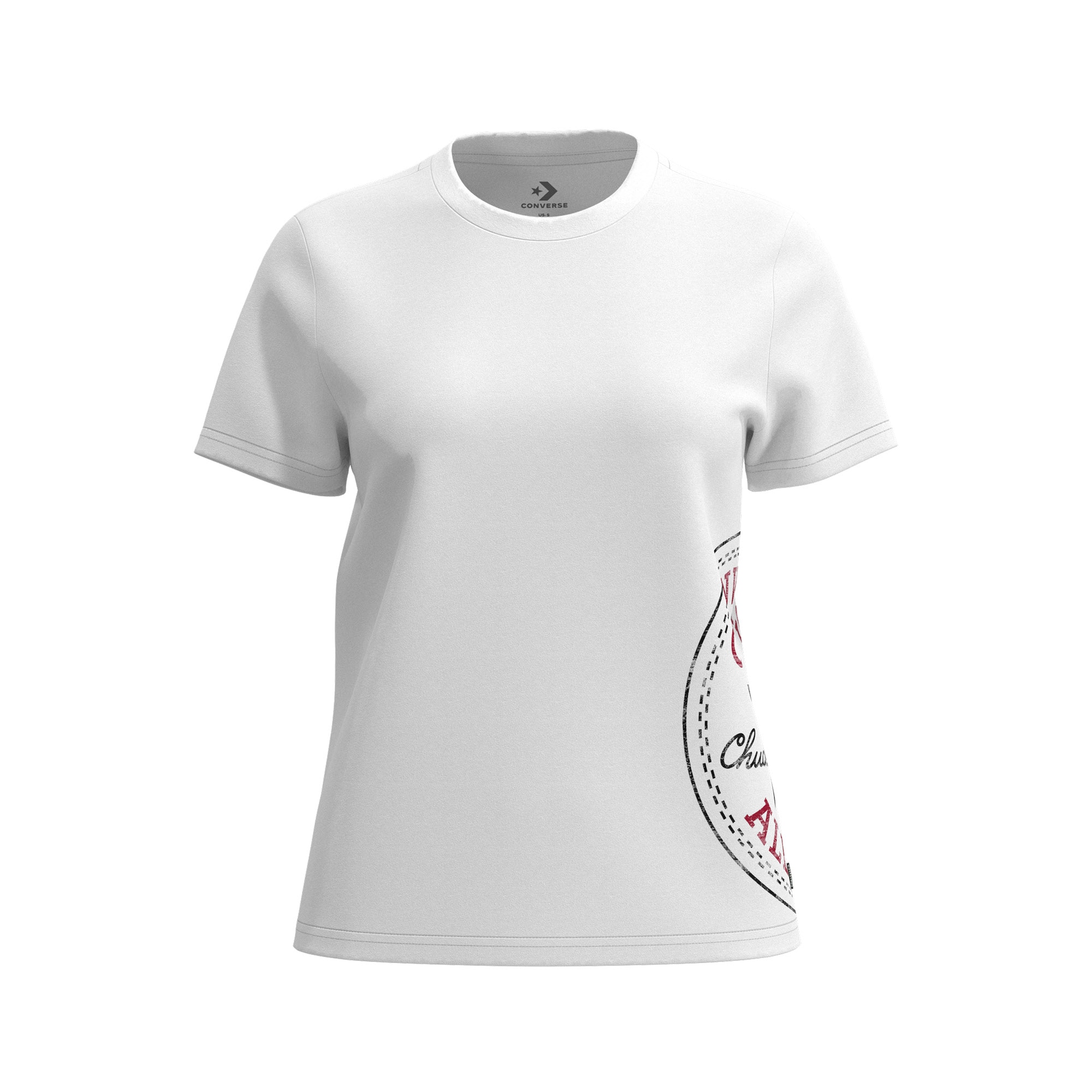 T-shirt Chuck Patch Side Tee Converse Branco-1