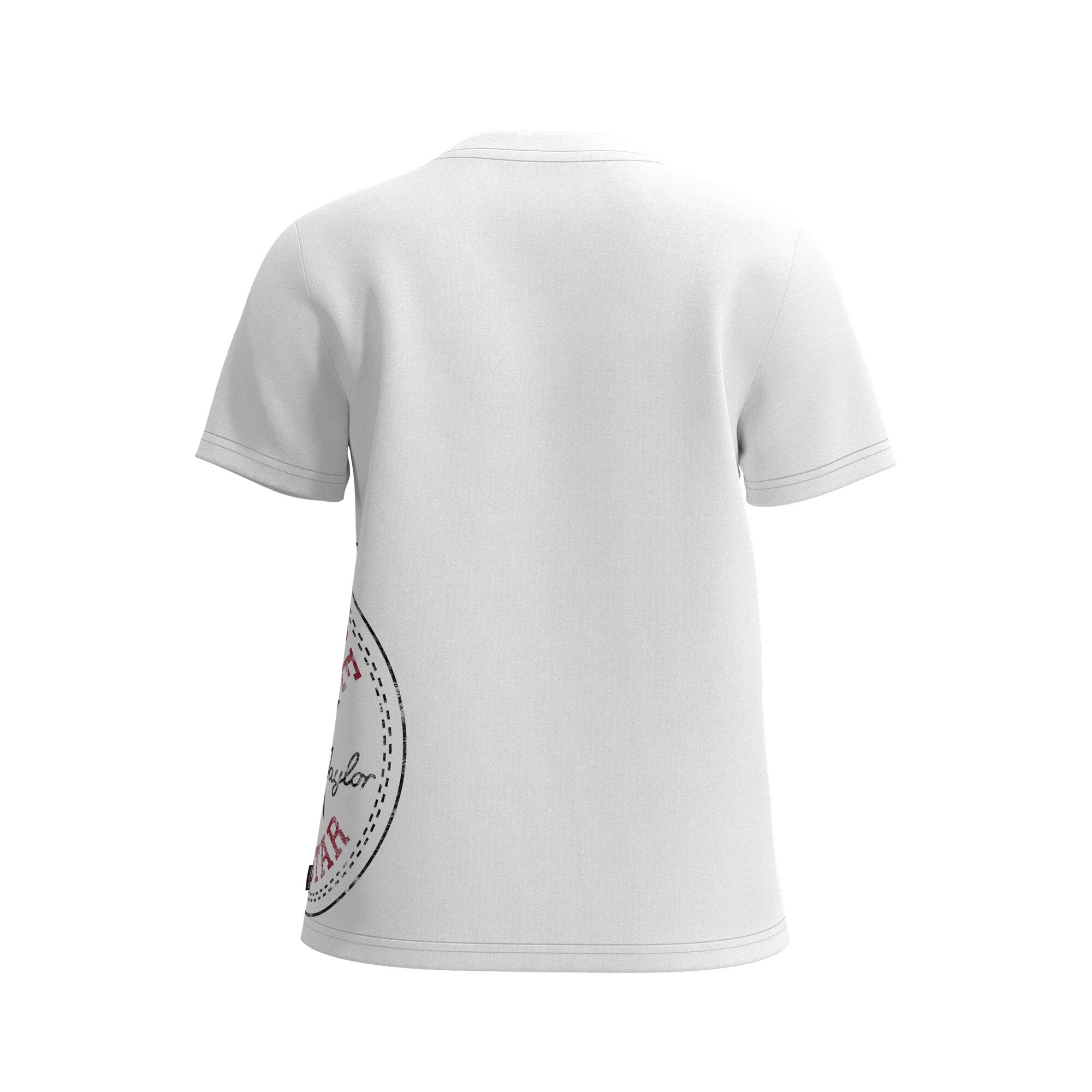 T-shirt Chuck Patch Side Tee Converse Branco-2