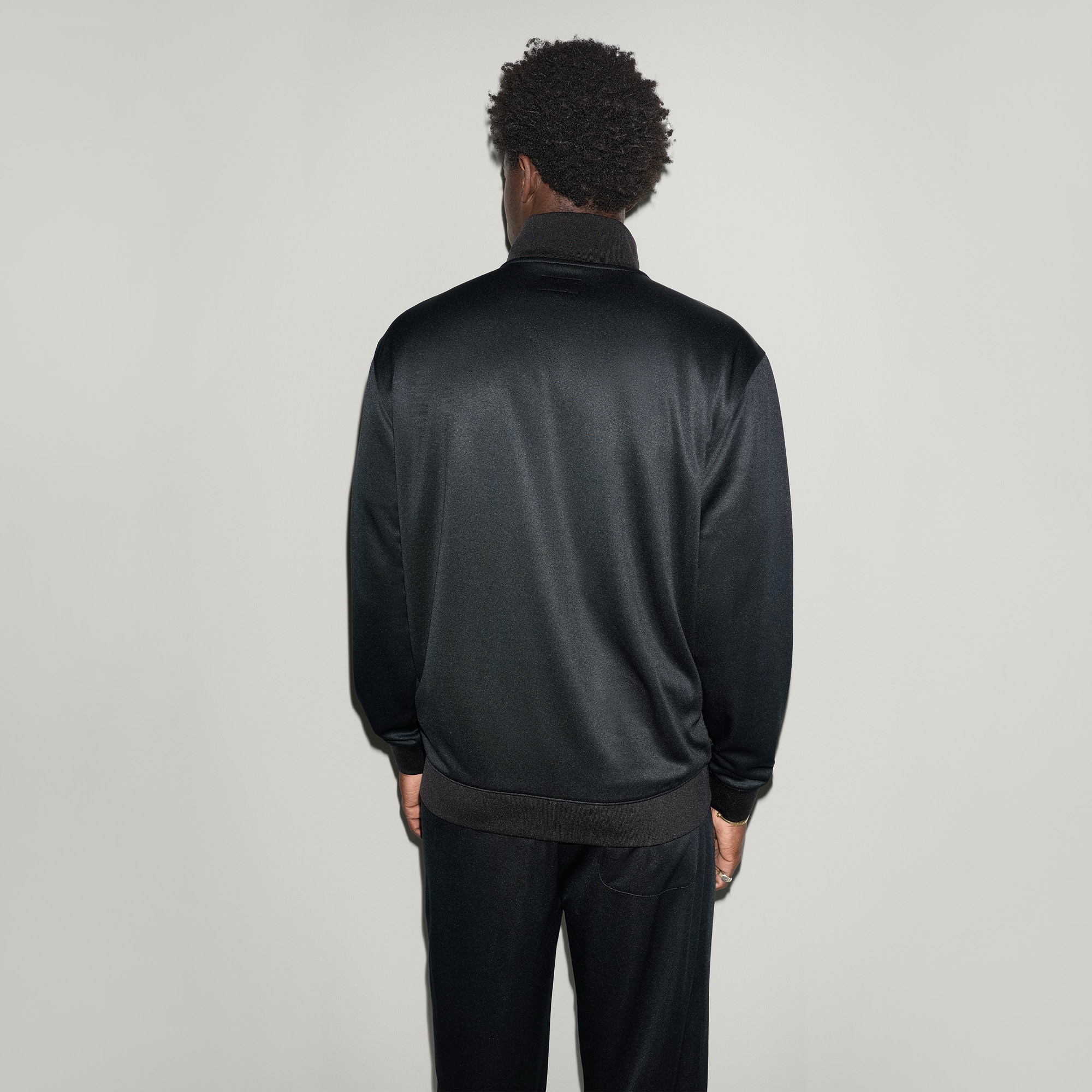 Casaco Retro Chuck Track Jacket Converse Preto brilhante-3