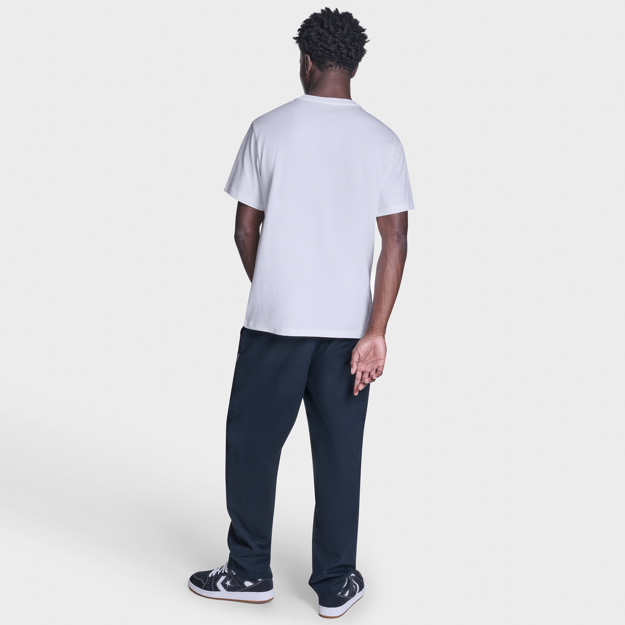T-shirt Box Logo Tee Converse Branco-4