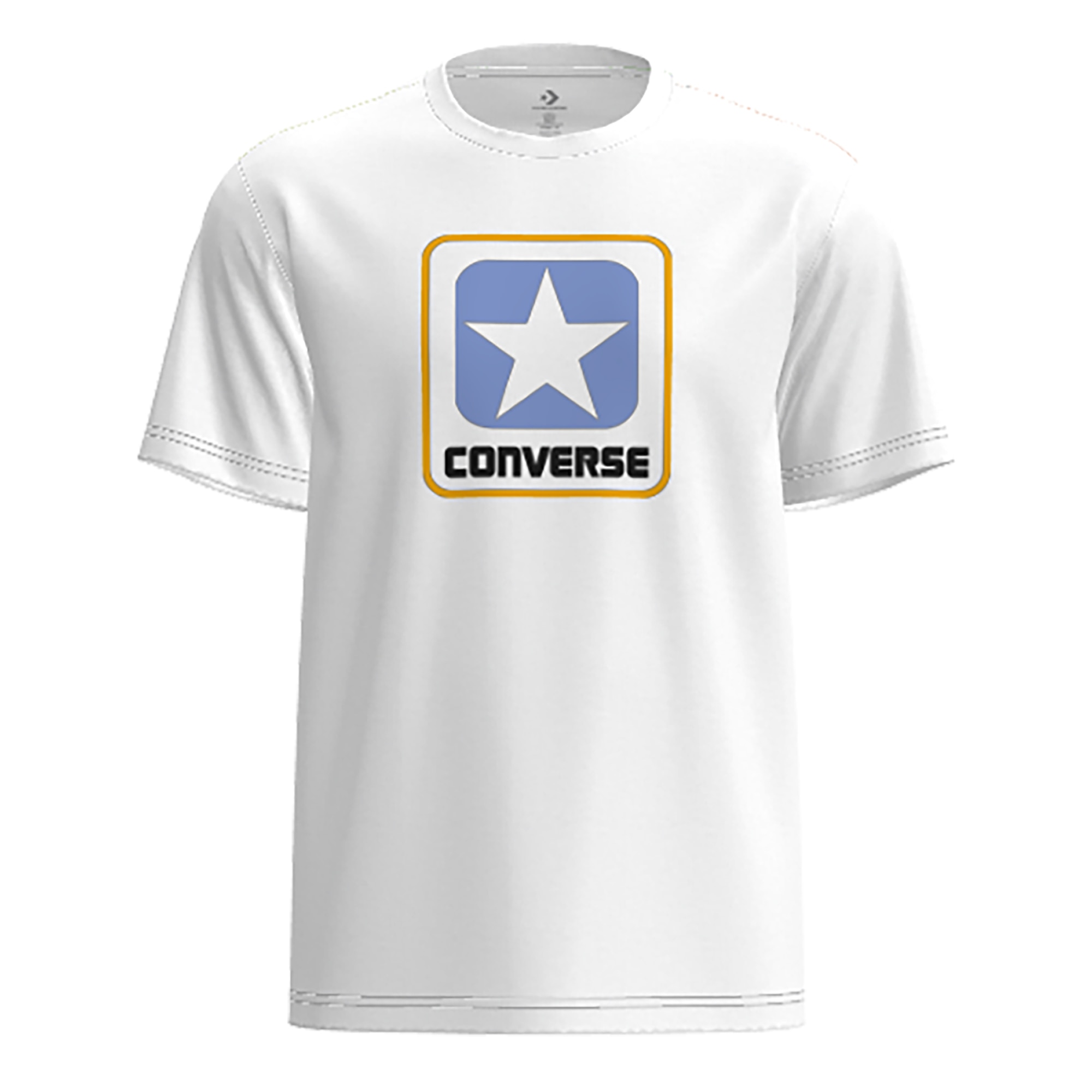 T-shirt Box Logo Tee Converse Branco-5